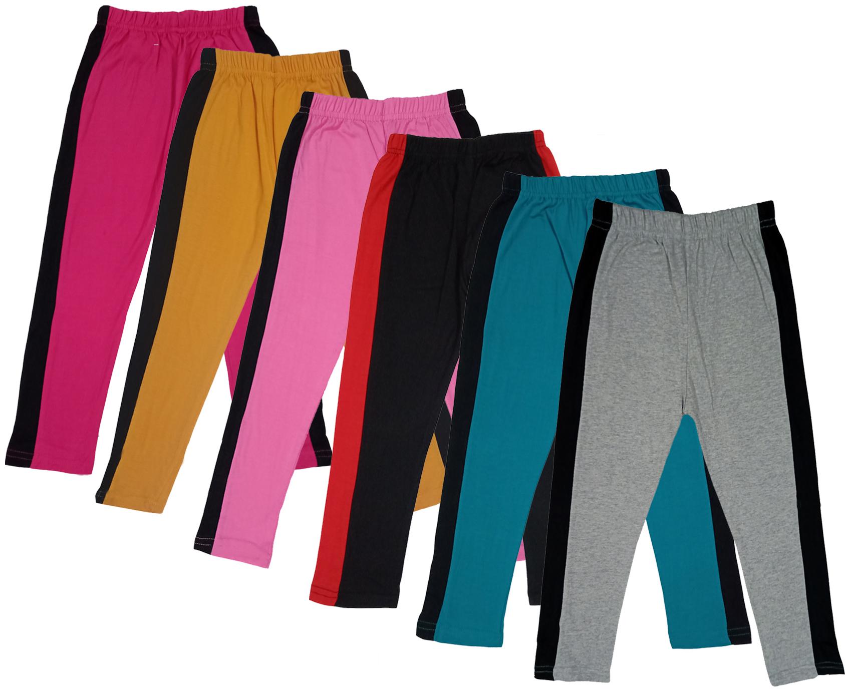 

Indiweaves Girl Cotton Solid Capri - Multi