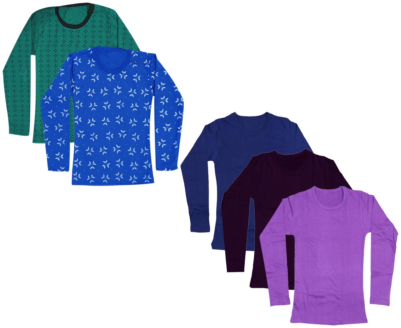 

Indiweaves Girl Cotton Printed T shirt - Multi