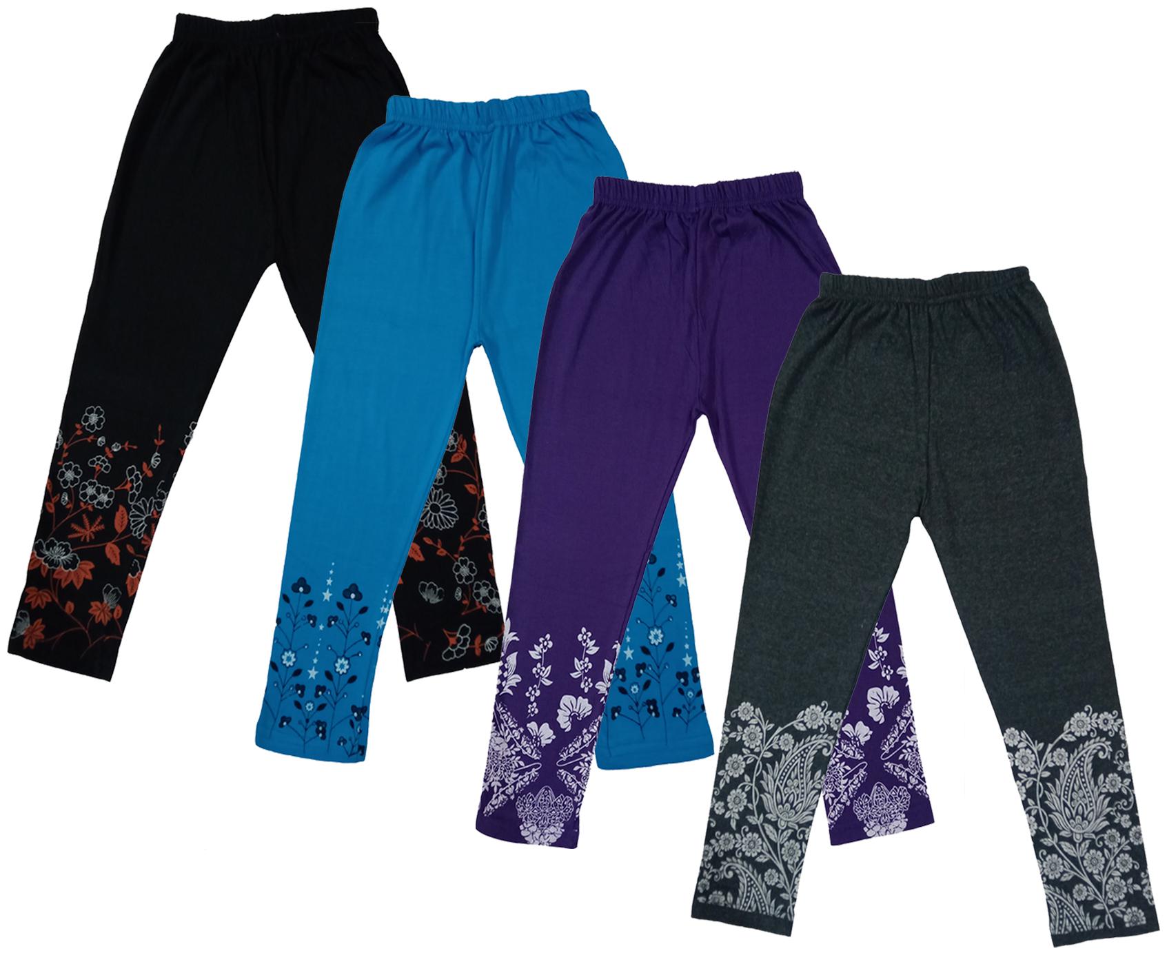 

Indiweaves Girl Cotton Printed Capri - Multi