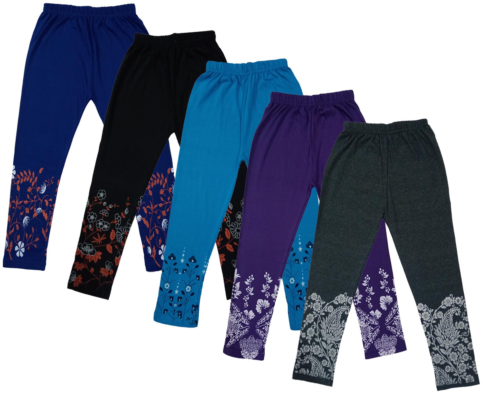 

Indiweaves Girl Cotton Printed Capri - Multi