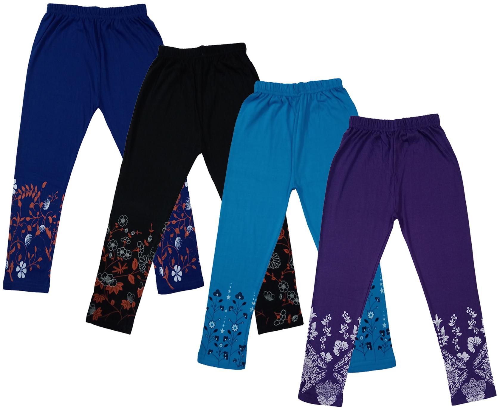 

Indiweaves Girl Cotton Printed Capri - Multi
