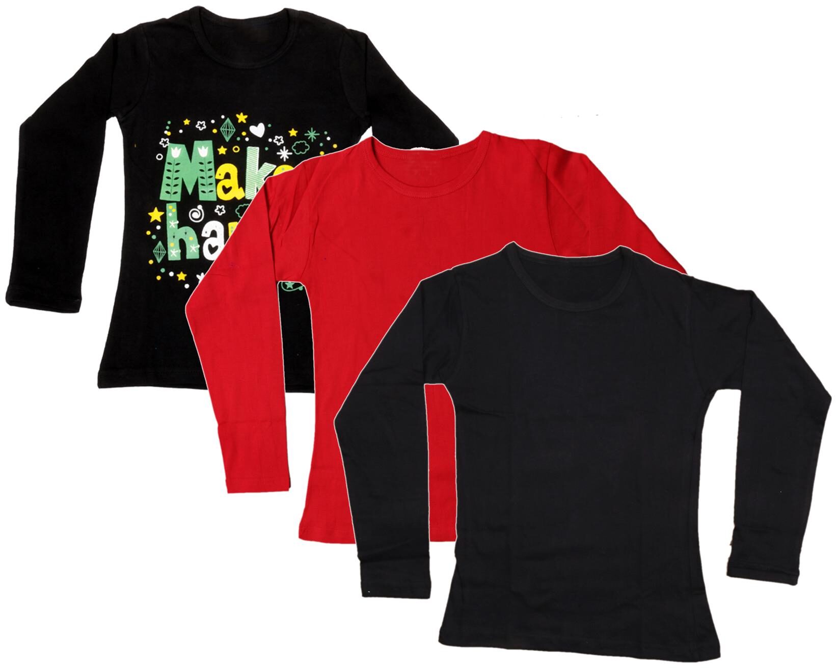 

Indiweaves Girl Cotton Printed T shirt - Multi
