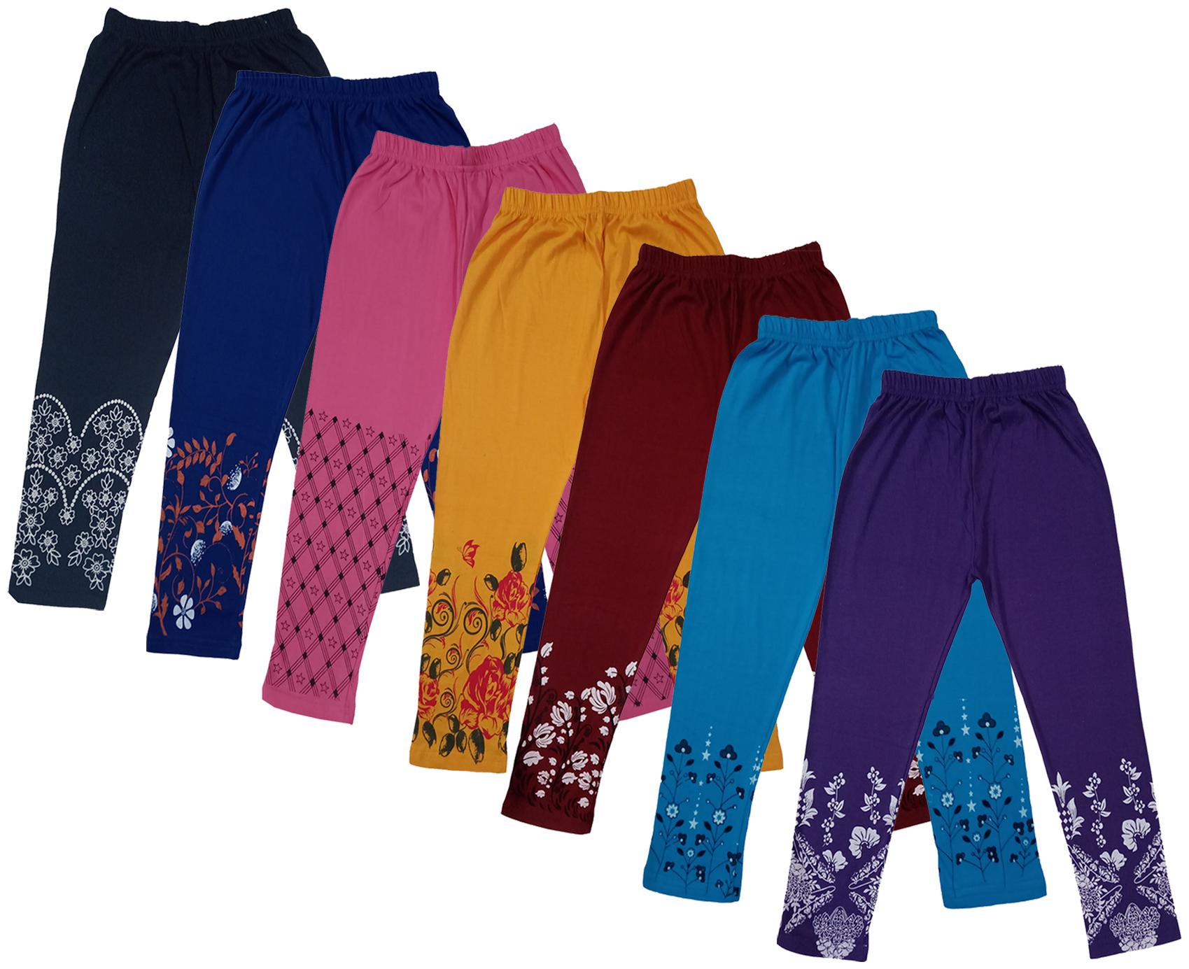 

Indiweaves Girl Cotton Printed Capri - Multi