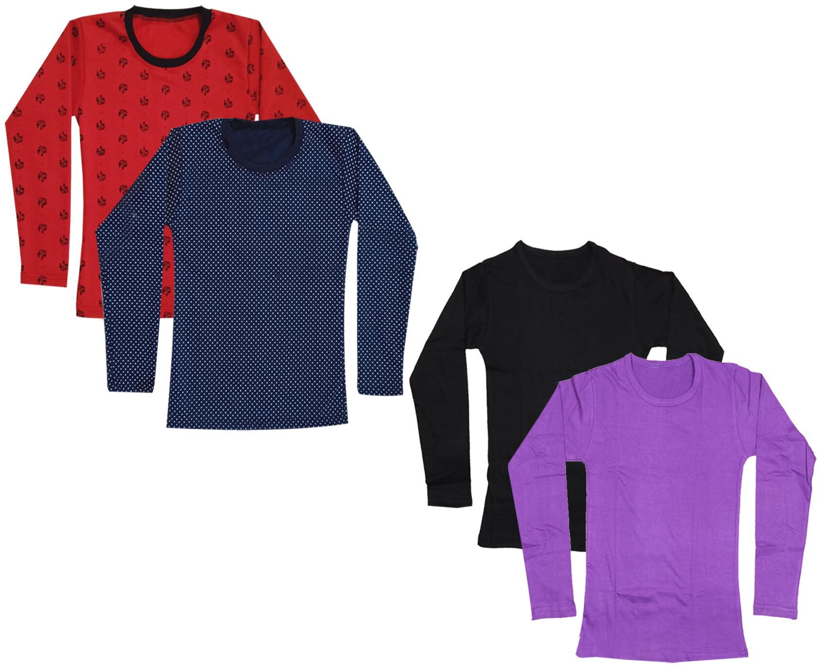 

Indiweaves Girl Cotton Printed T shirt - Multi