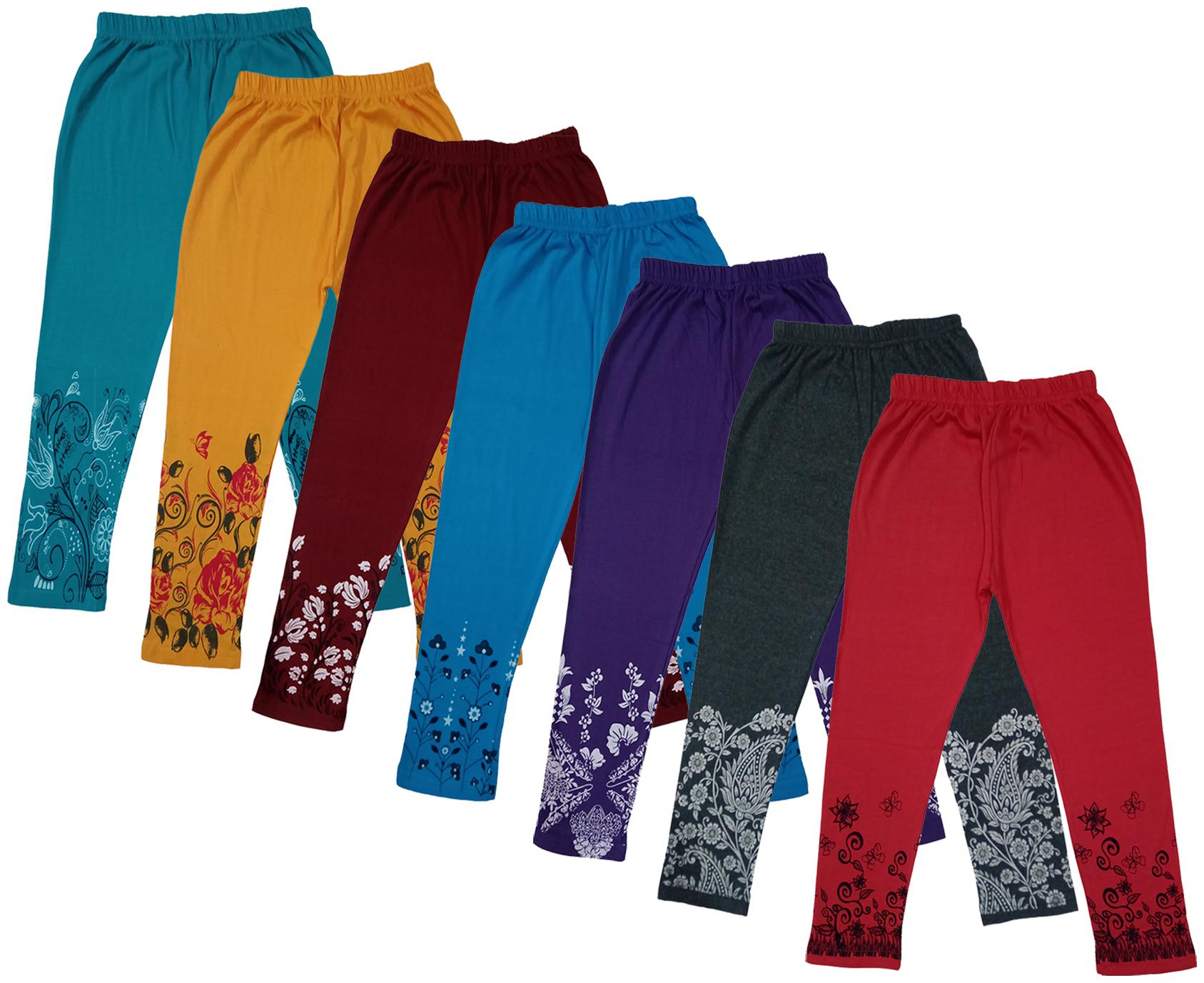 

Indiweaves Girl Cotton Printed Capri - Multi