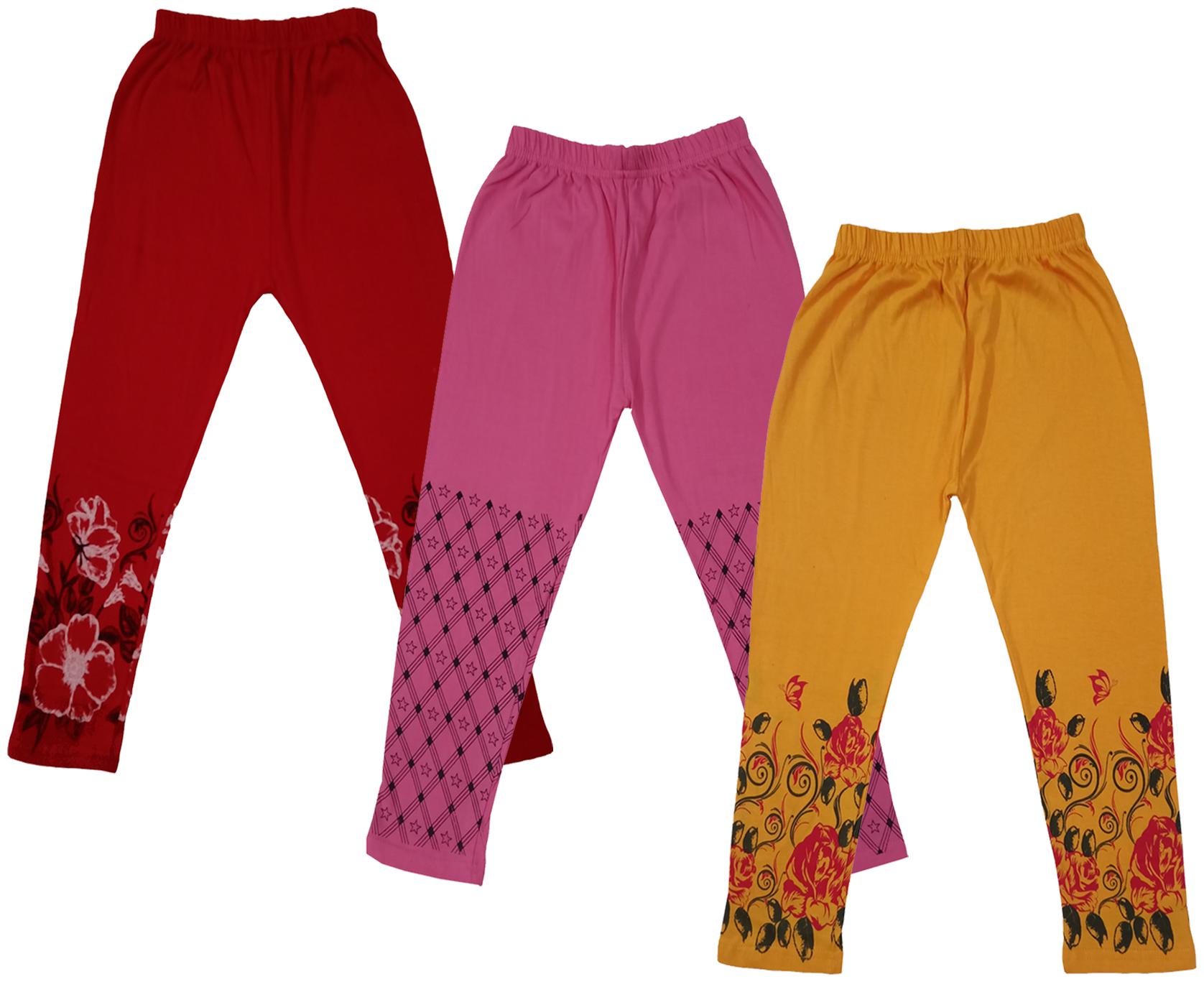 

Indiweaves Girl Cotton Printed Capri - Multi