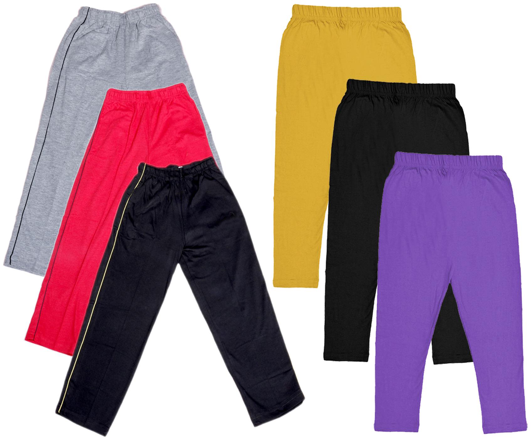 

Indiweaves Girl Cotton Solid Capri - Multi