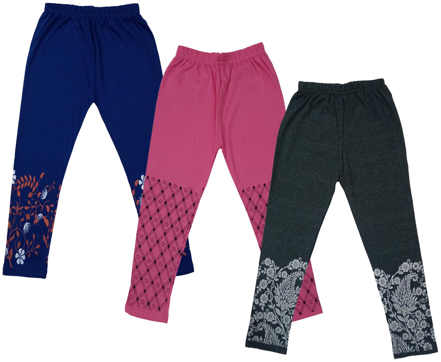 

Indiweaves Girl Cotton Printed Capri - Multi