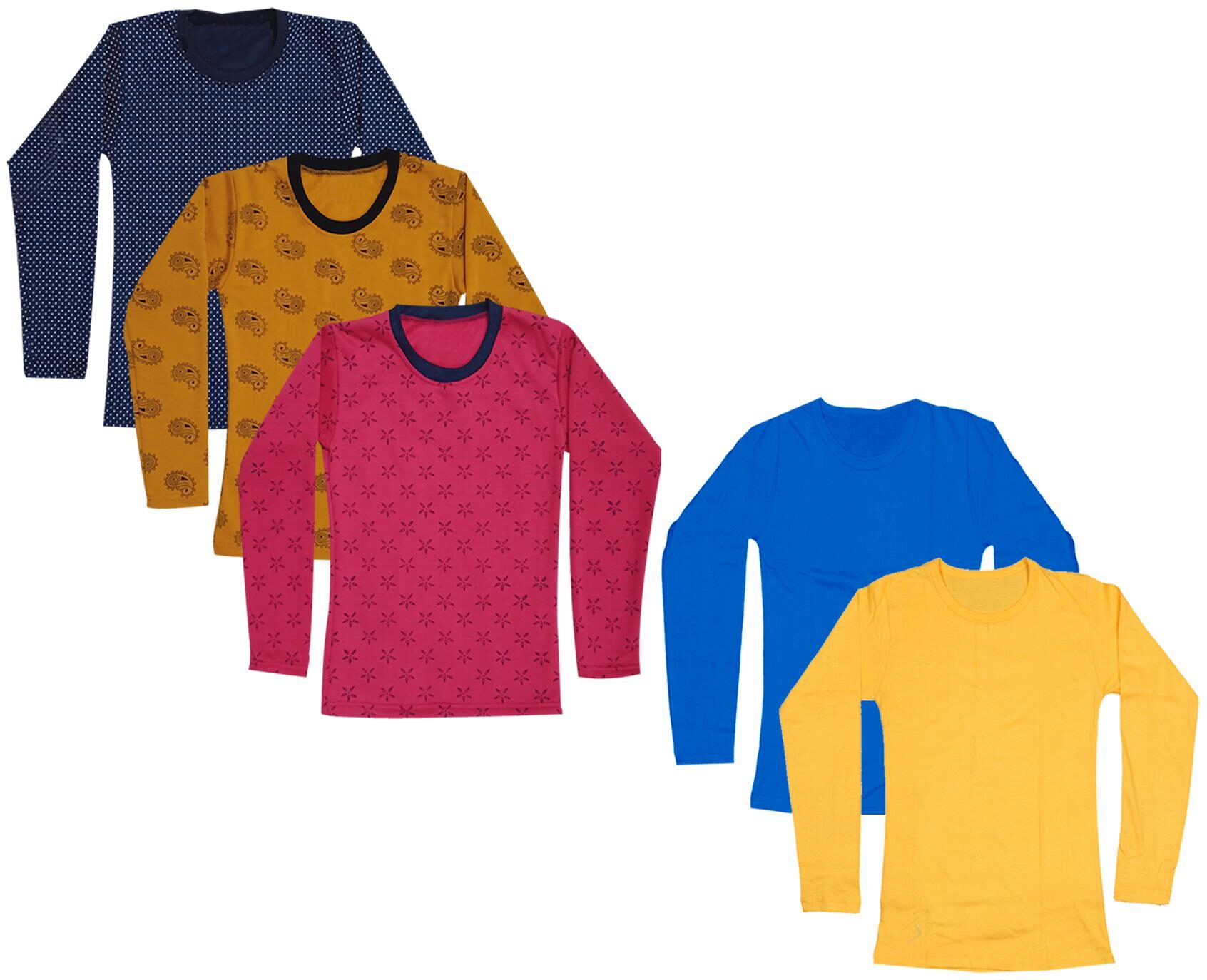 

Indiweaves Girl Cotton Printed T shirt - Multi