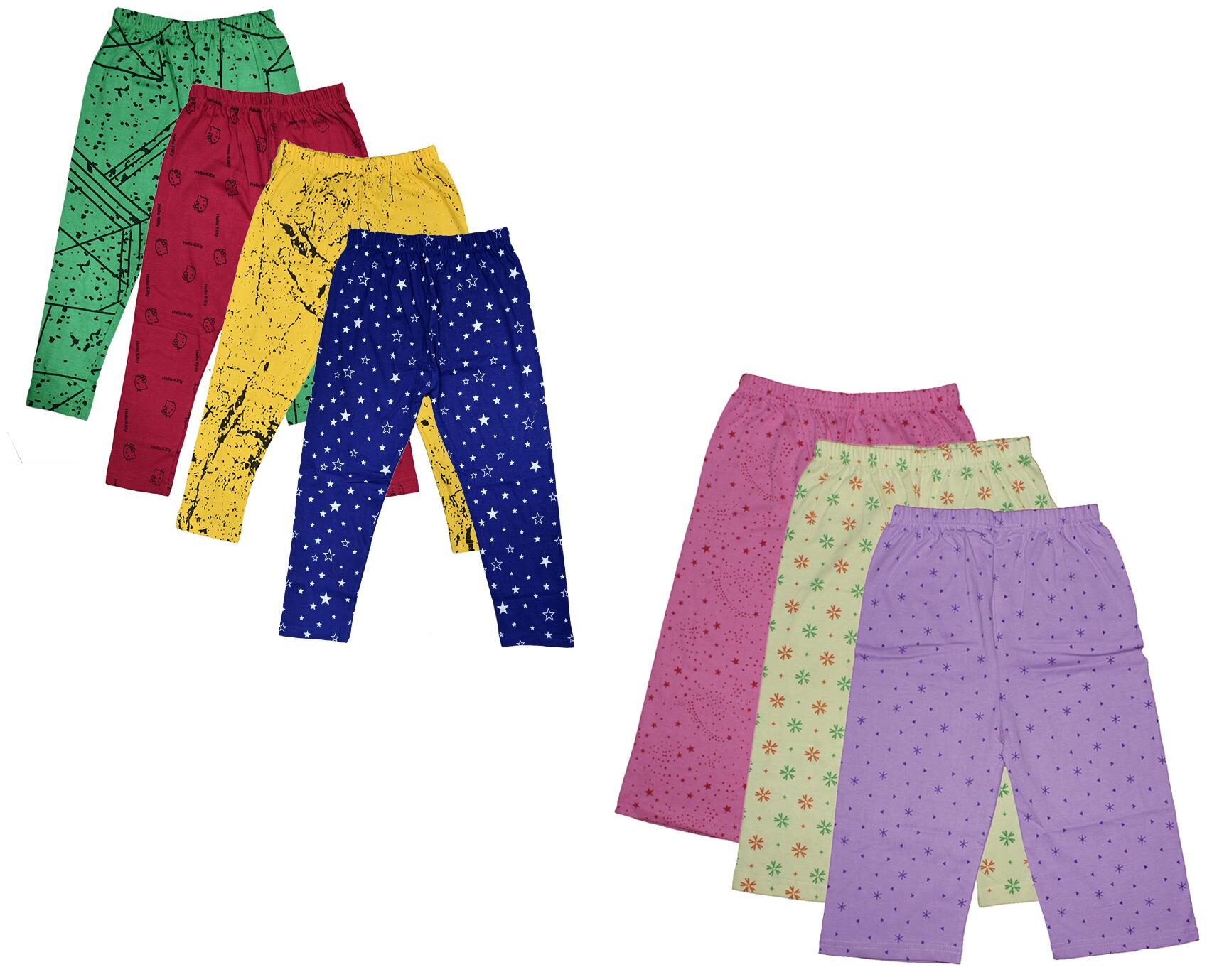 

Indiweaves Girl Cotton Printed Capri - Multi