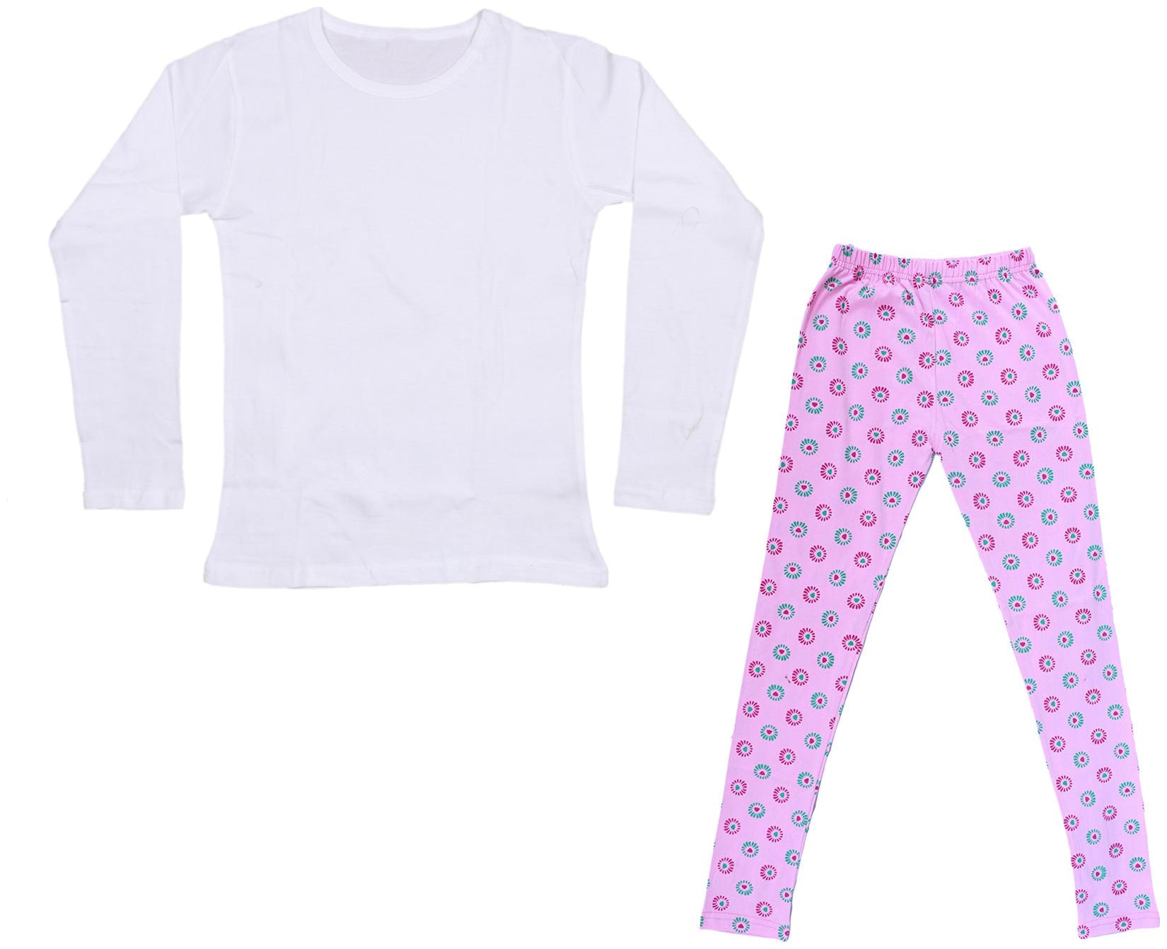 

Indiweaves Girl Cotton Solid T shirt - Multi