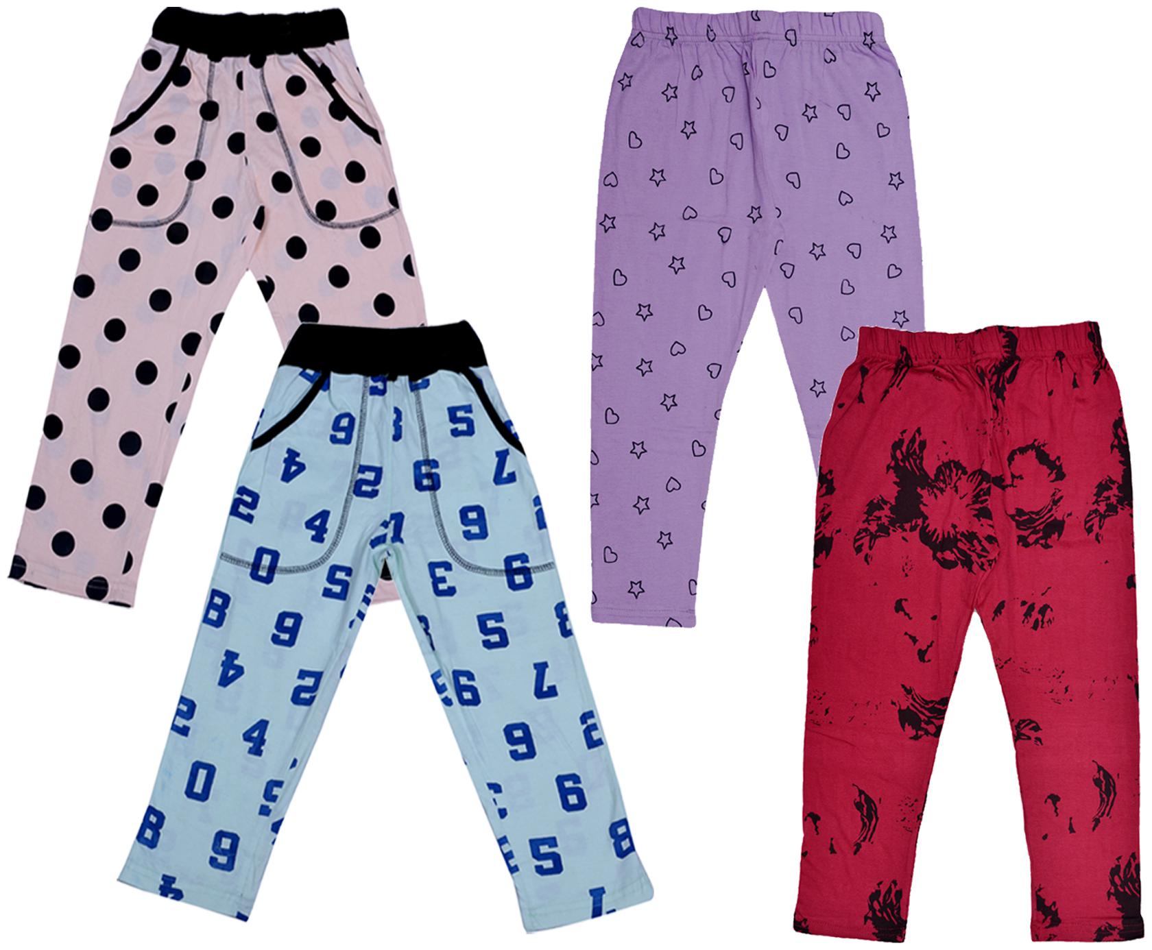 

Indiweaves Girl Cotton Printed Capri - Multi