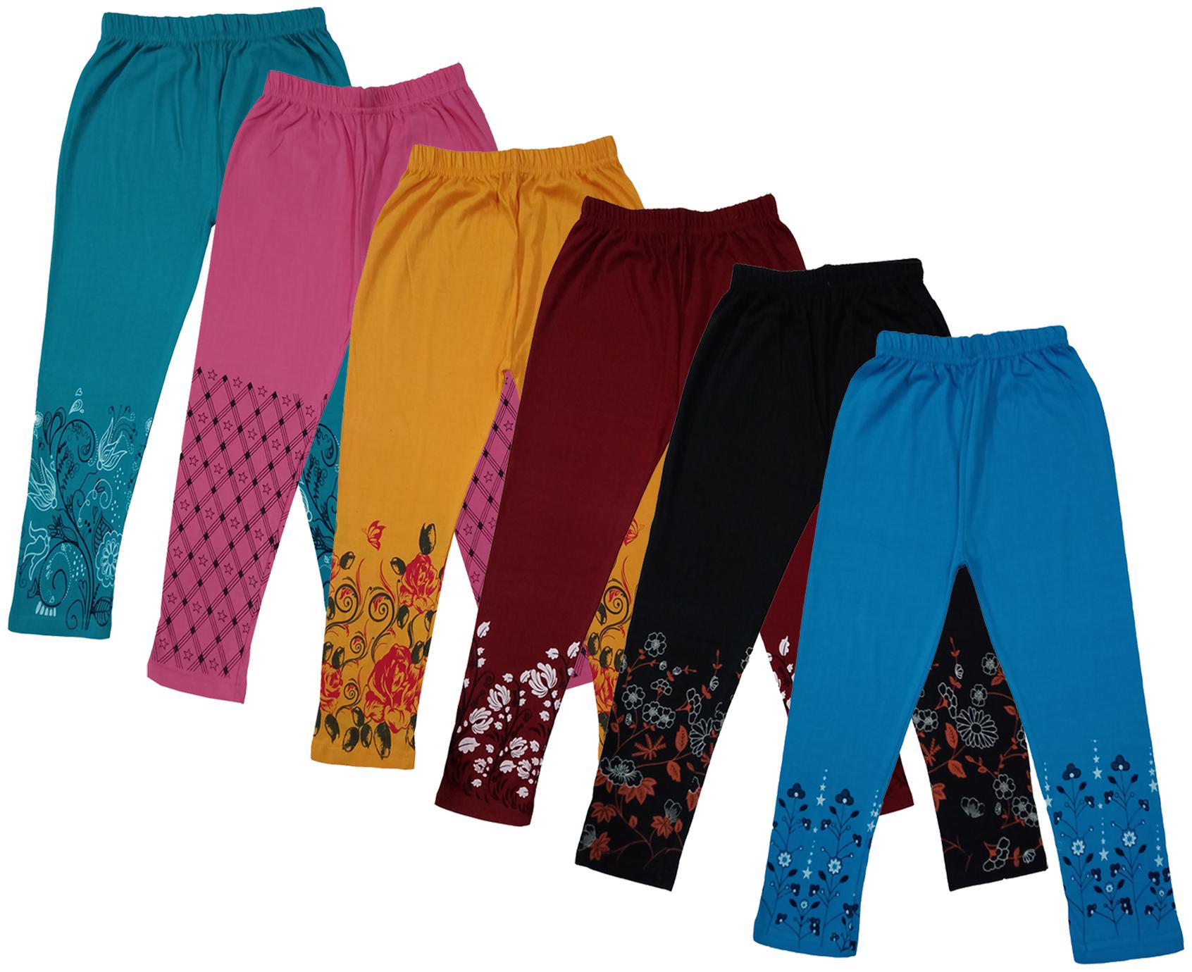 

Indiweaves Girl Cotton Printed Capri - Multi