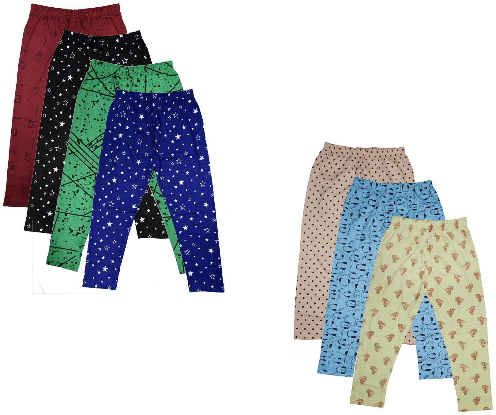 

Indiweaves Girl Cotton Printed Capri - Multi