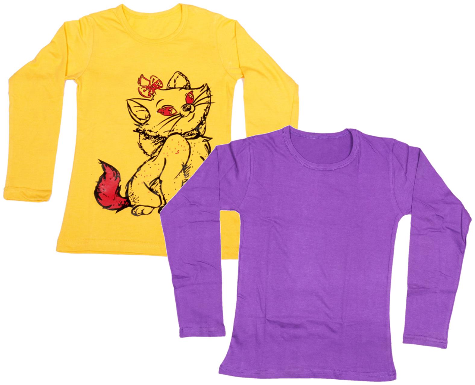 

Indiweaves Girl Cotton Printed T shirt - Multi
