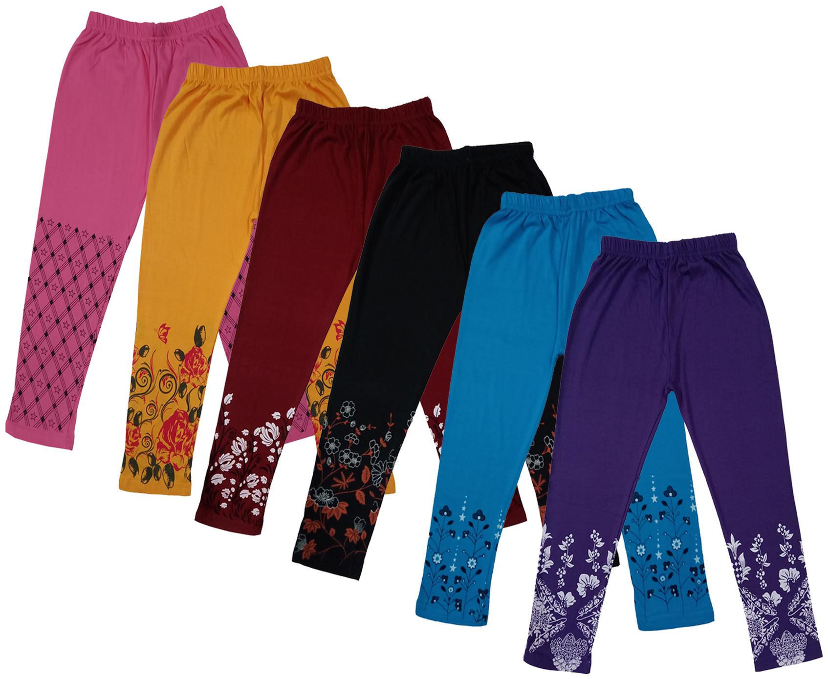 

Indiweaves Girl Cotton Printed Capri - Multi