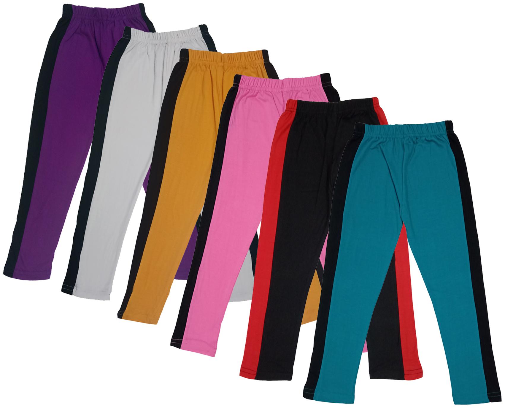 

Indiweaves Girl Cotton Solid Capri - Multi