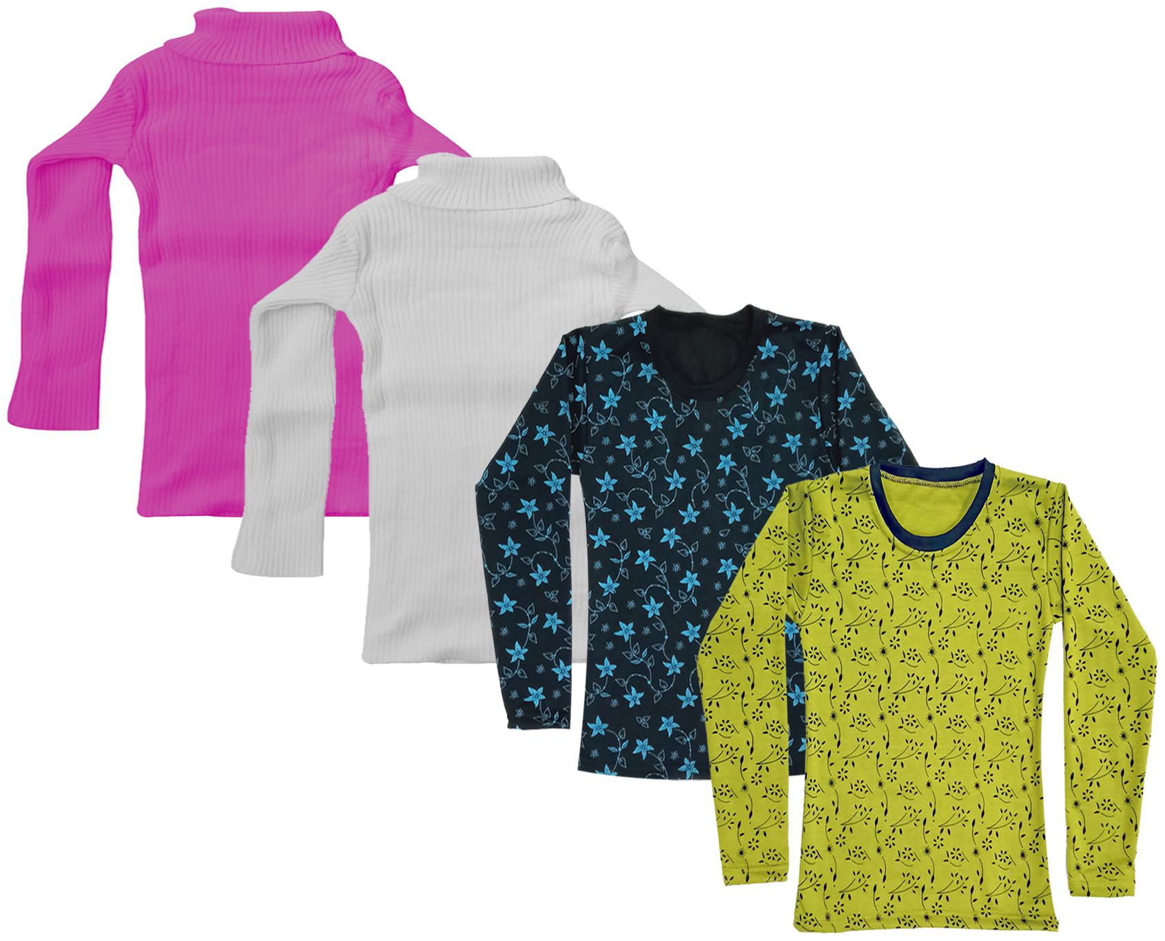 

Indiweaves Girl Wool Printed T shirt - Multi