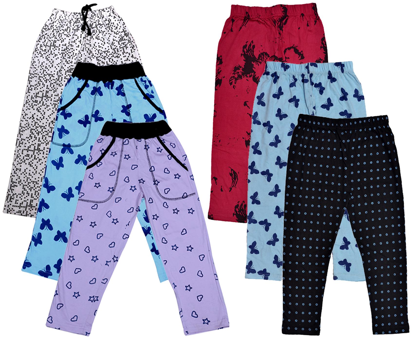 

Indiweaves Girl Cotton Printed Capri - Multi