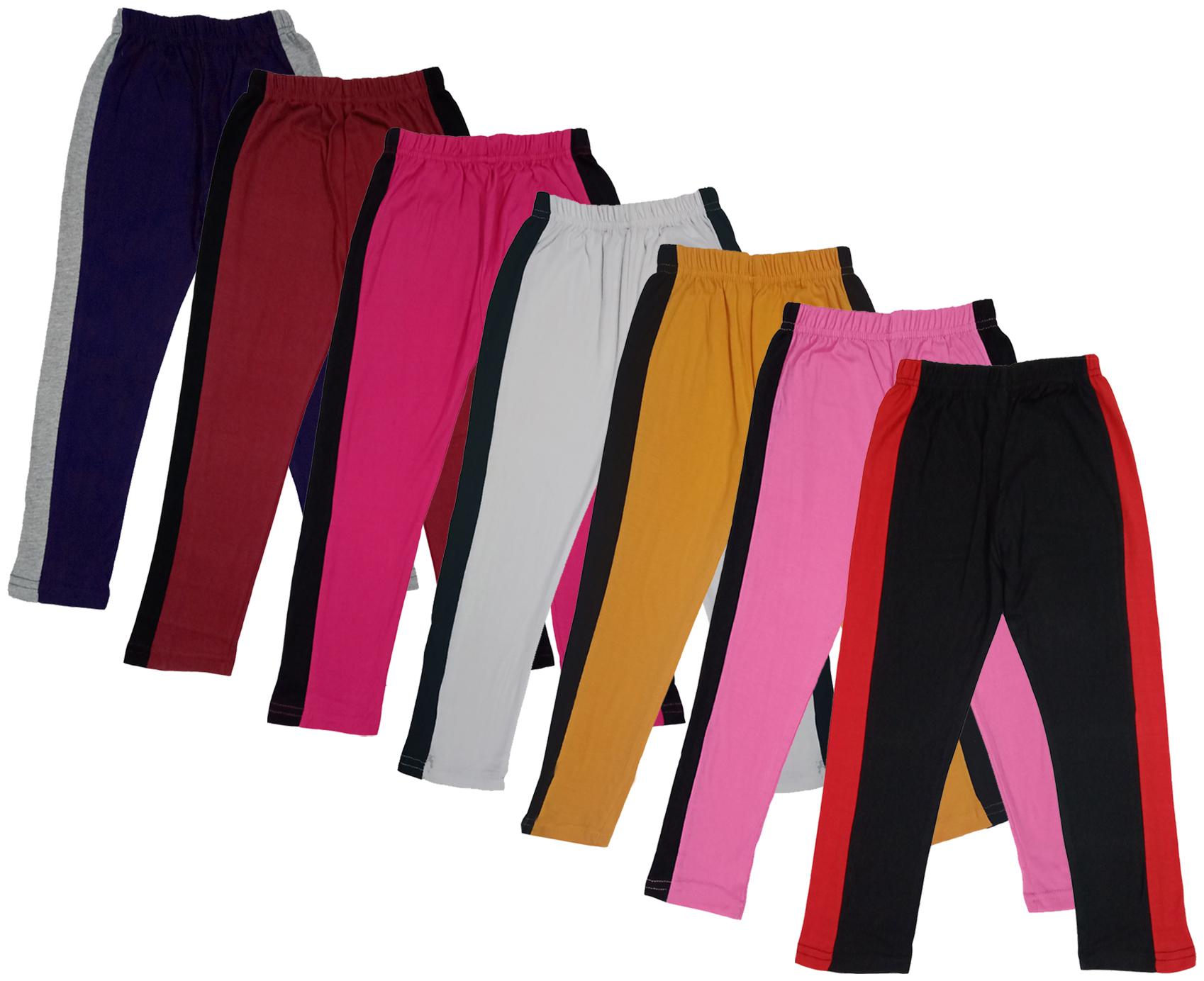 

Indiweaves Girl Cotton Solid Capri - Multi