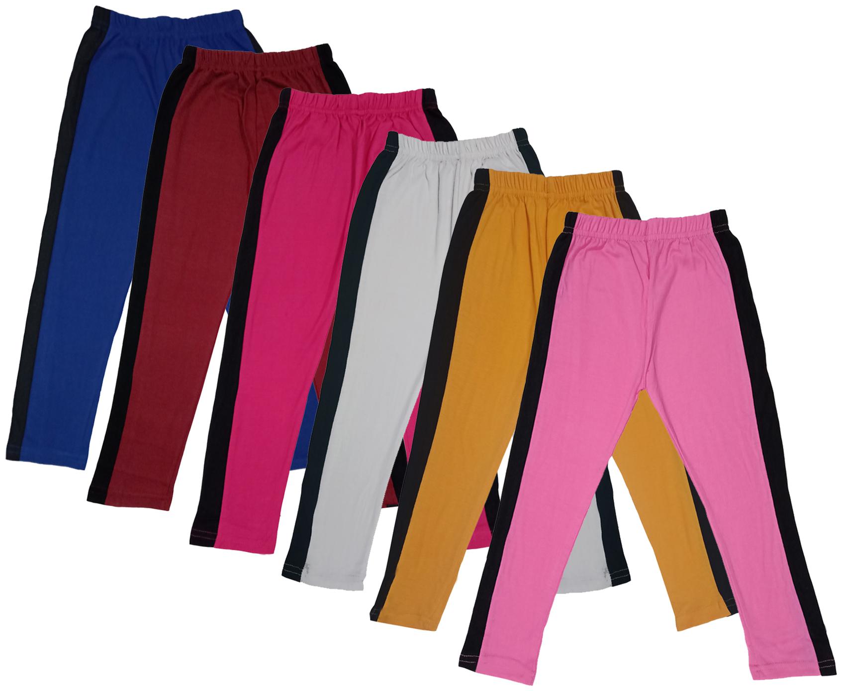 

Indiweaves Girl Cotton Solid Capri - Multi