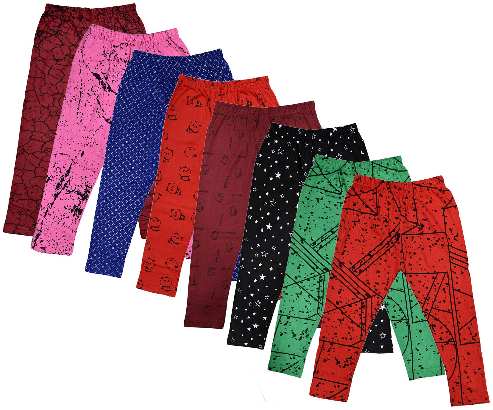 

Indiweaves Girl Cotton Printed Capri - Multi