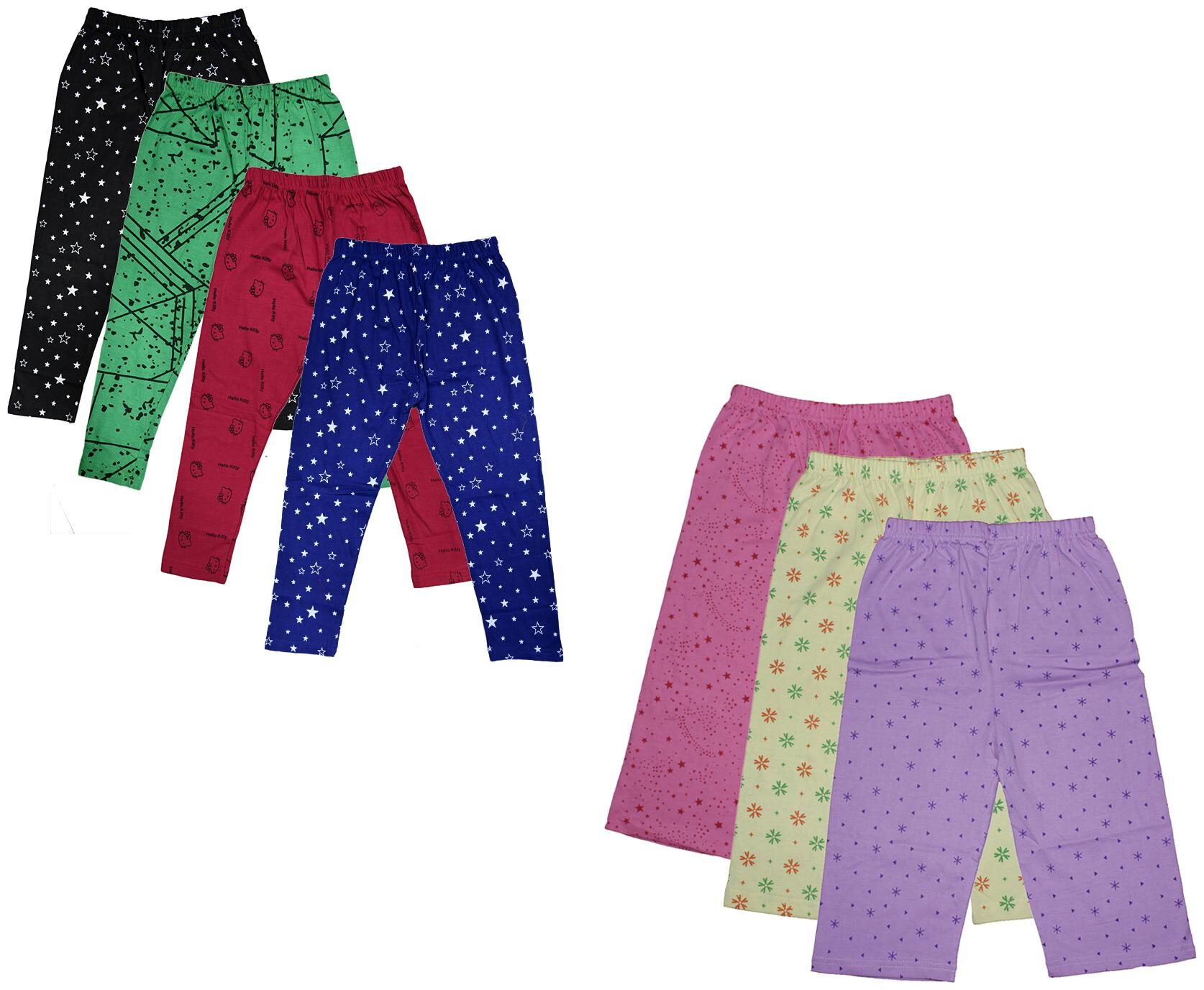 

Indiweaves Girl Cotton Printed Capri - Multi