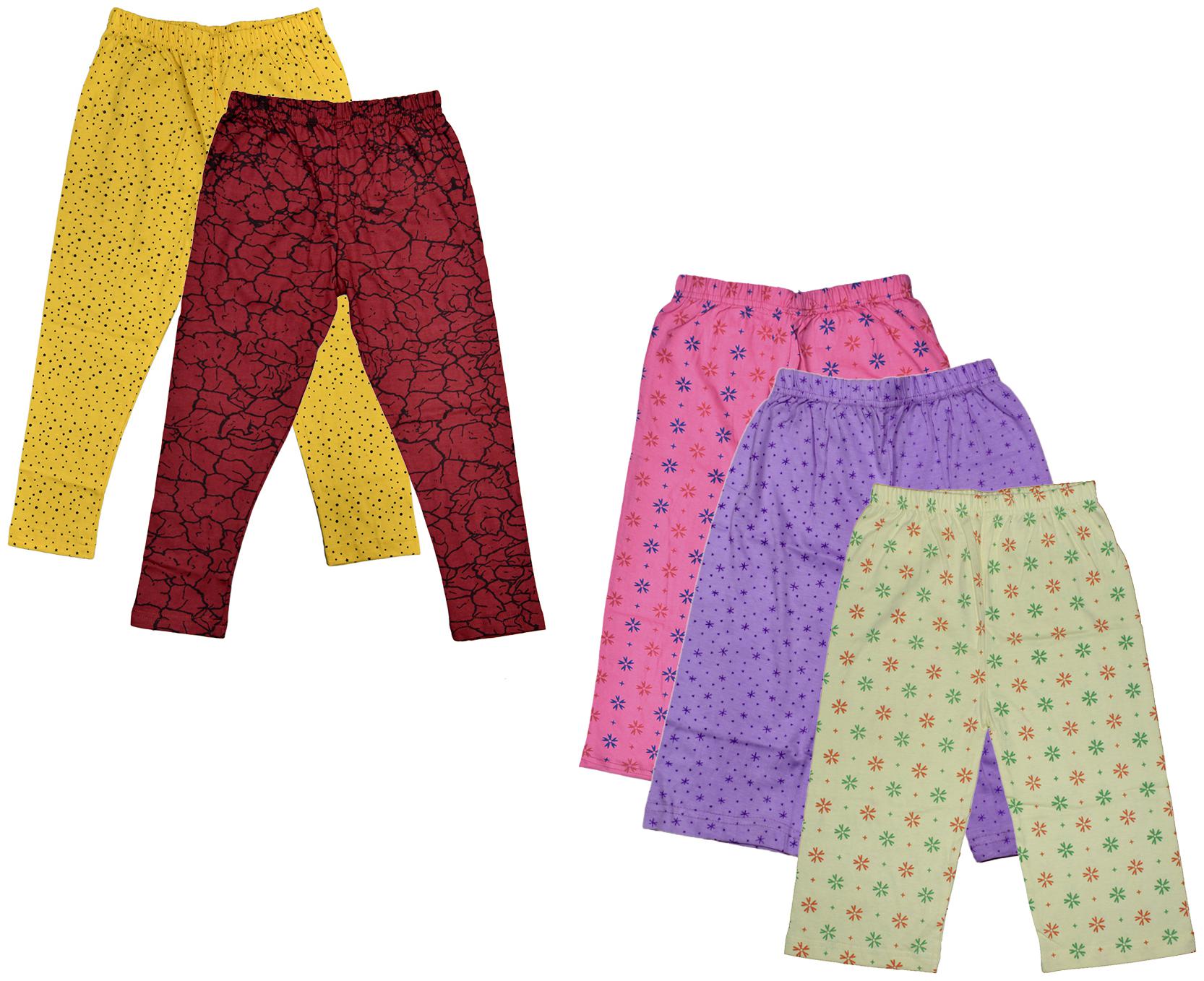 

Indiweaves Girl Cotton Printed Capri - Multi