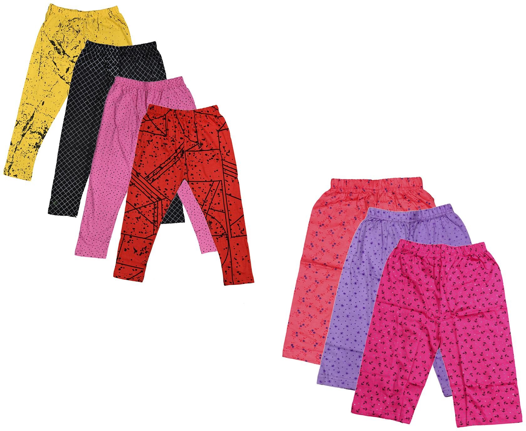 

Indiweaves Girl Cotton Printed Capri - Multi