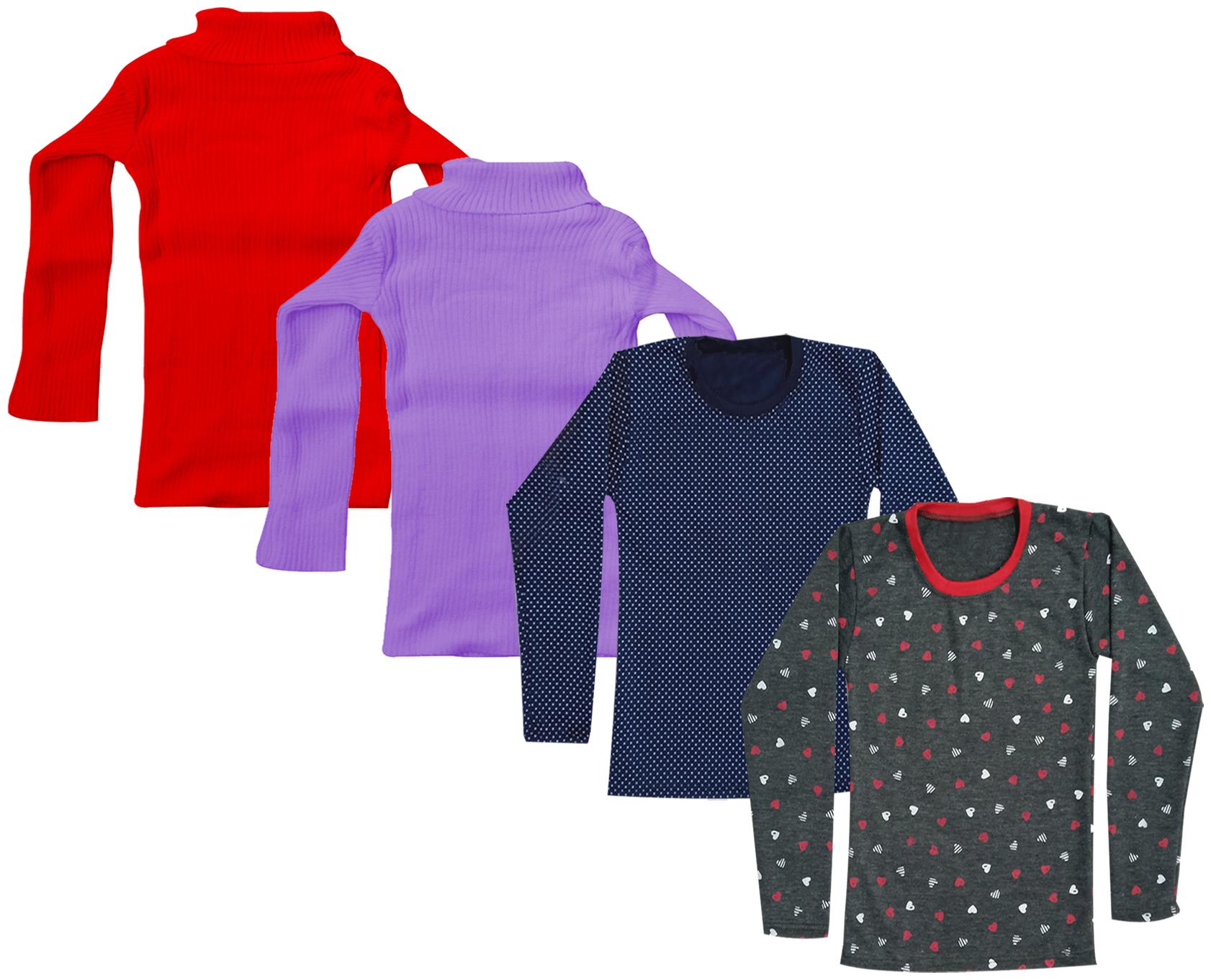 

Indiweaves Girl Wool Printed T shirt - Multi