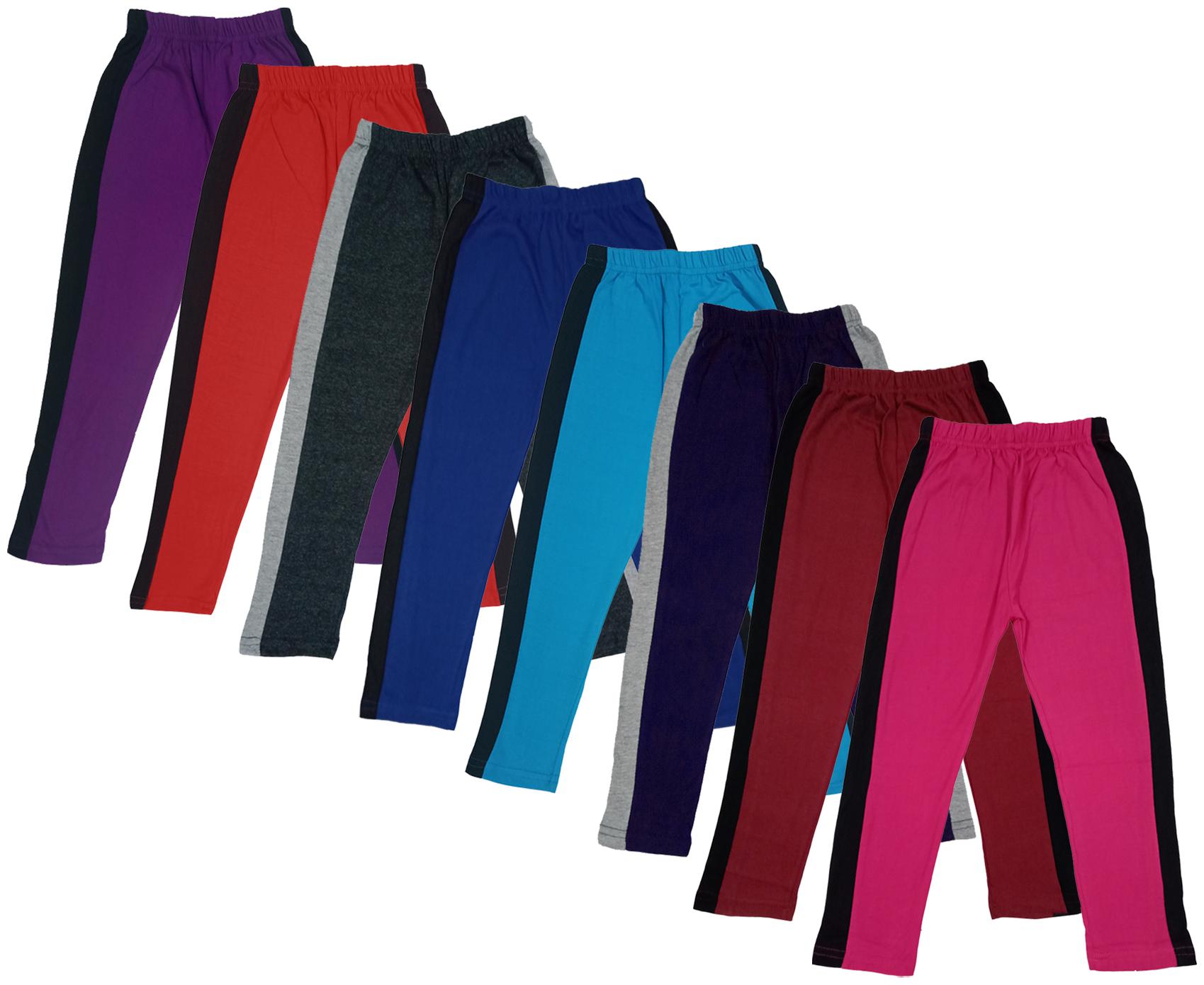 

Indiweaves Girl Cotton Solid Capri - Multi