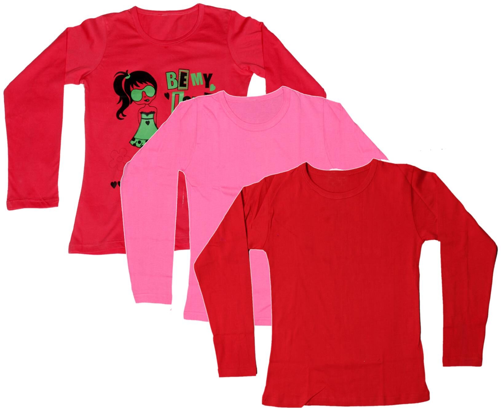 

Indiweaves Girl Cotton Printed T shirt - Multi