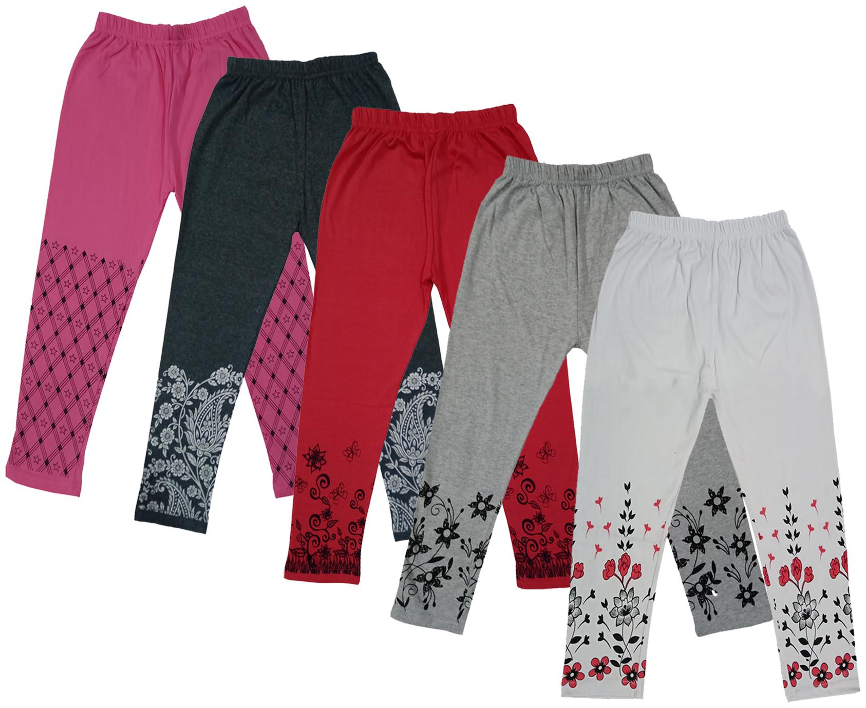 

Indiweaves Girl Cotton Printed Capri - Multi