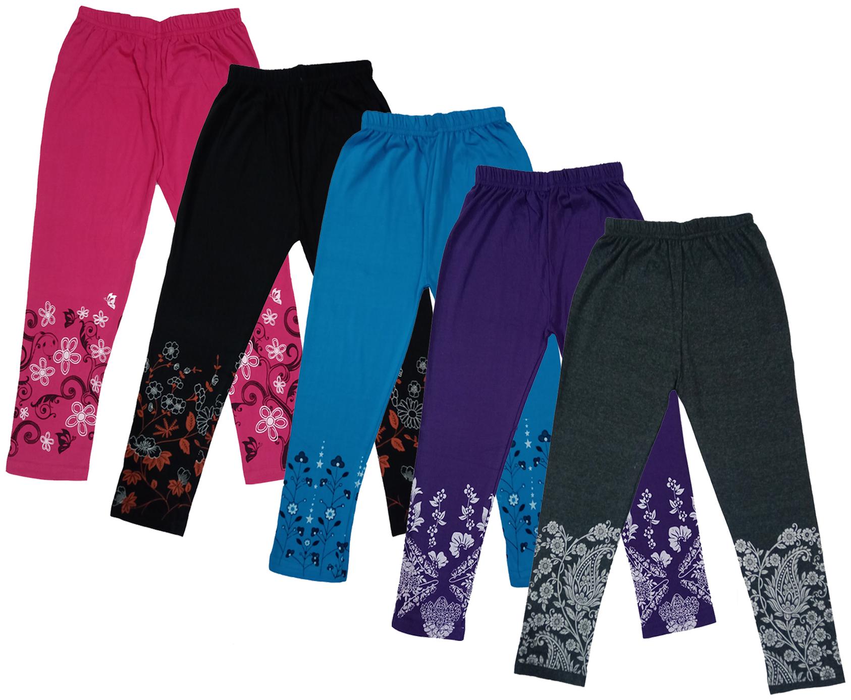 

Indiweaves Girl Cotton Printed Capri - Multi