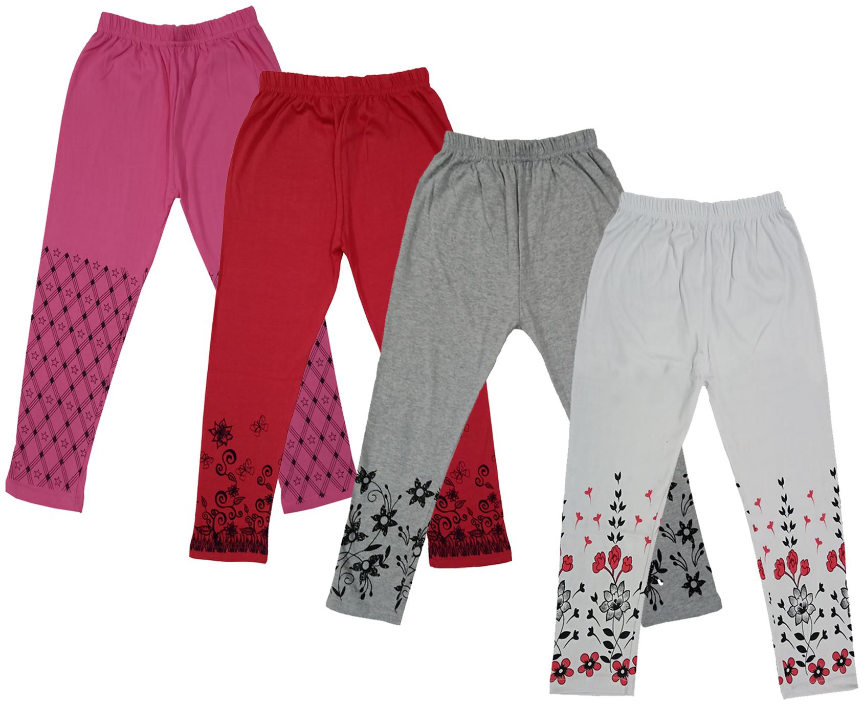 

Indiweaves Girl Cotton Printed Capri - Multi