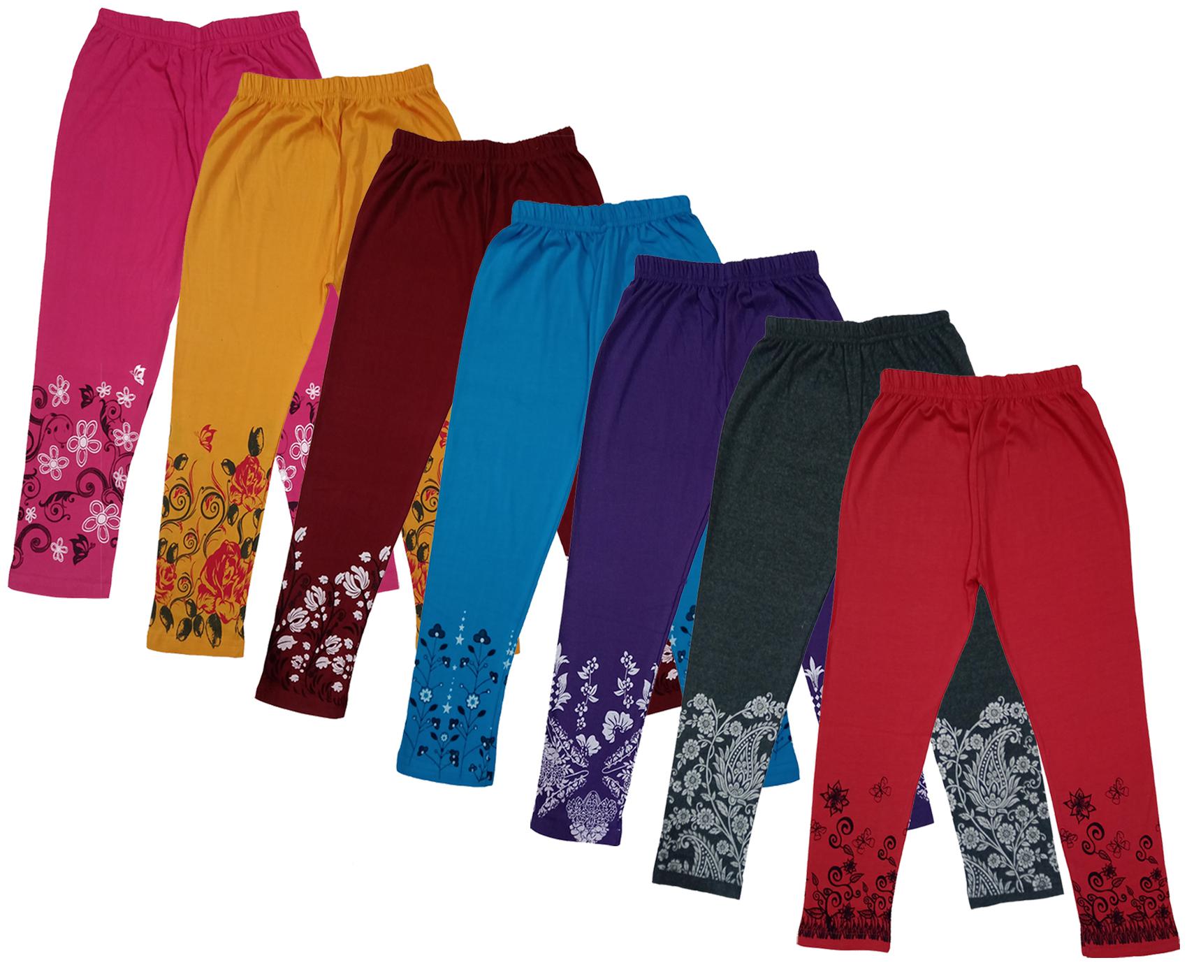 

Indiweaves Girl Cotton Printed Capri - Multi