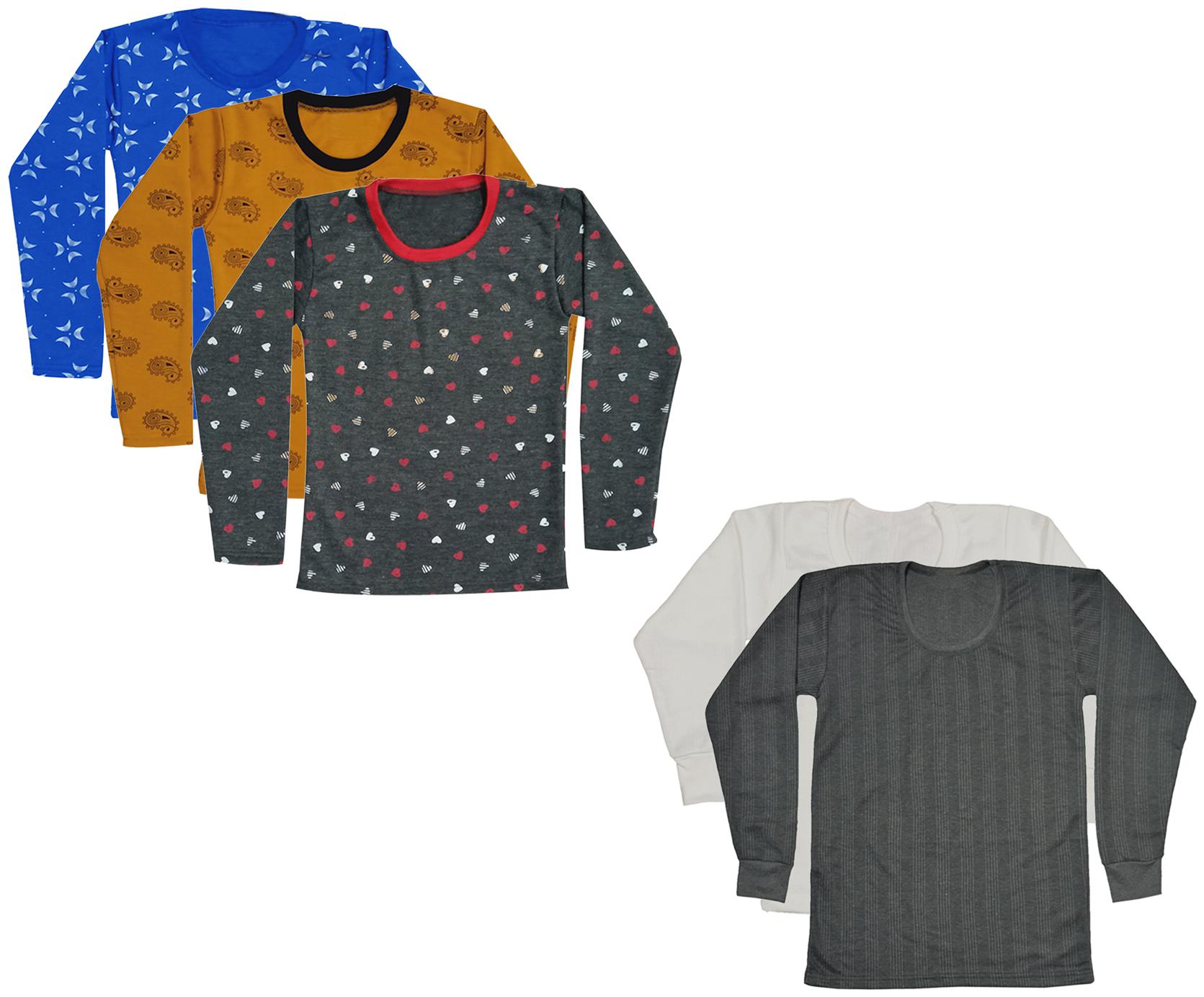 

Indiweaves Girl Wool Printed Top - Multi