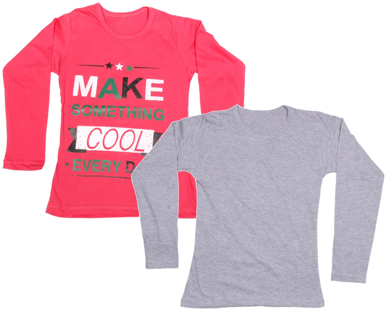 

Indiweaves Girl Cotton Printed T shirt - Multi