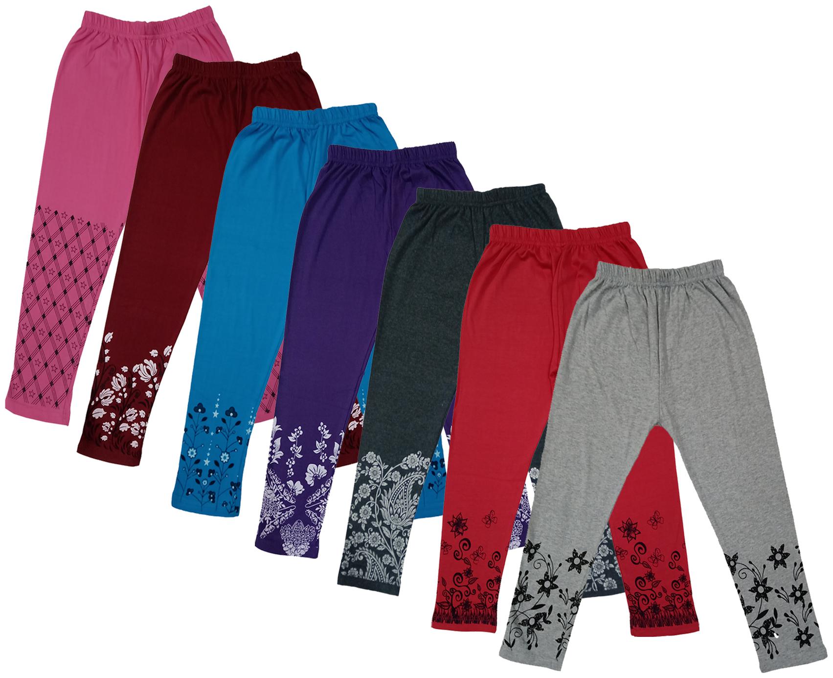 

Indiweaves Girl Cotton Printed Capri - Multi