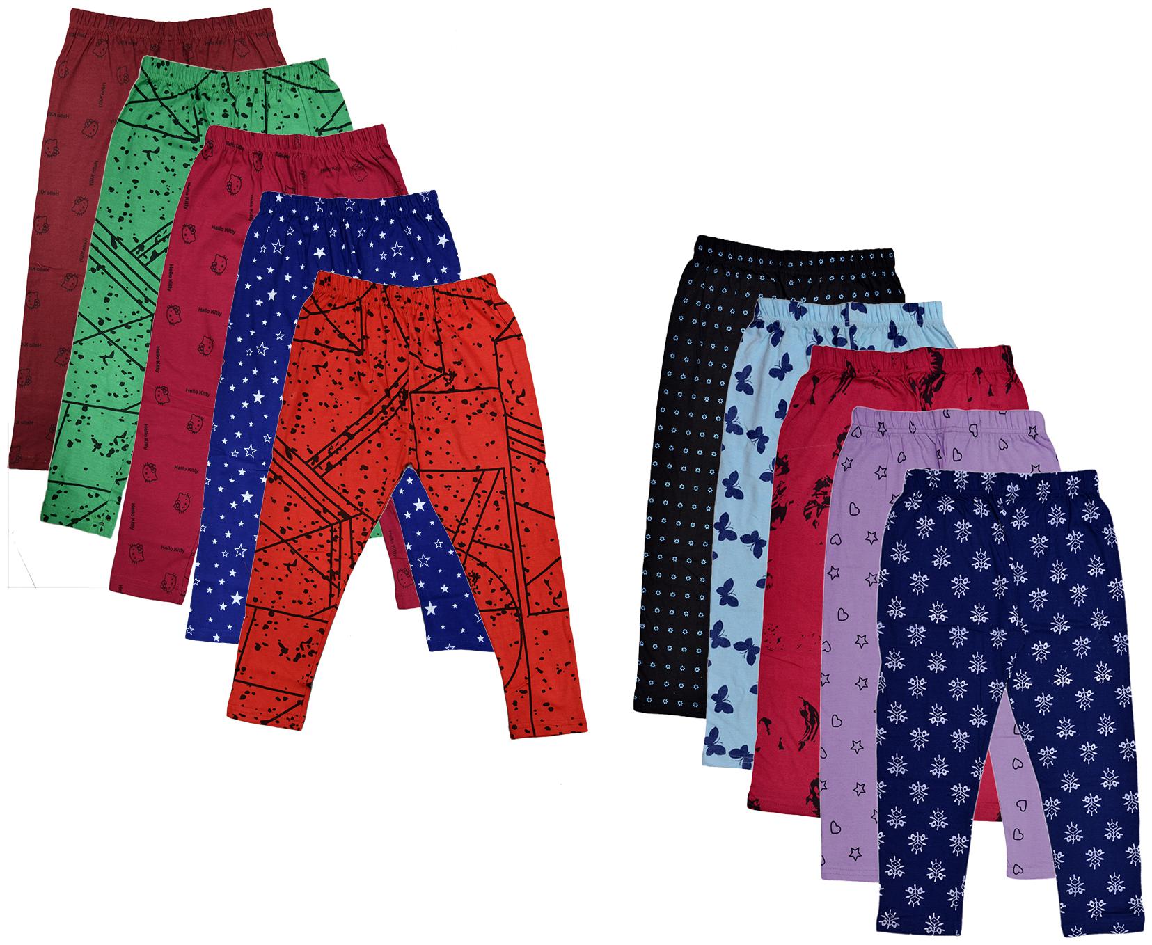 

Indiweaves Girl Cotton Printed Capri - Multi