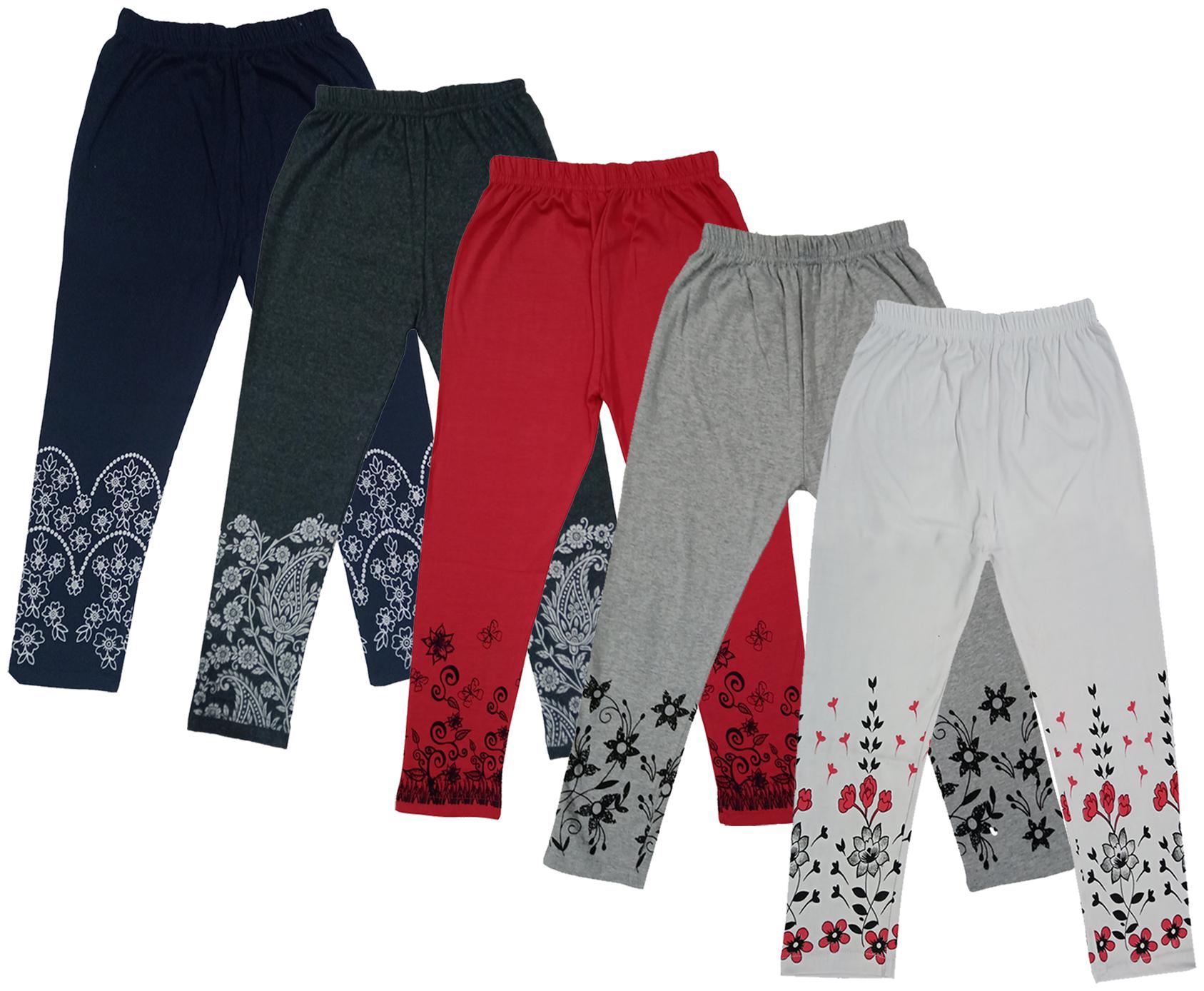 

Indiweaves Girl Cotton Printed Capri - Multi
