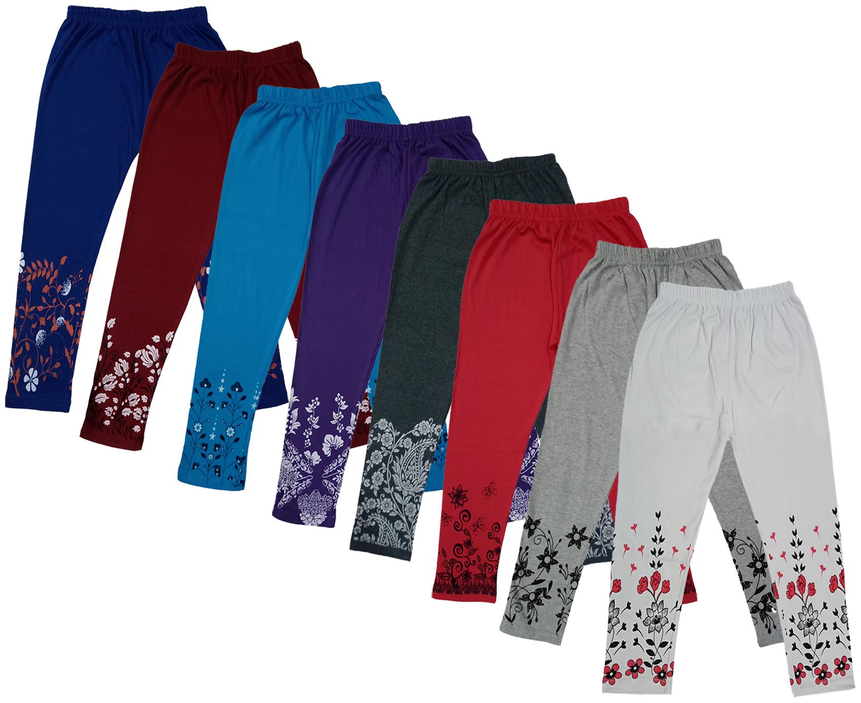 

Indiweaves Girl Cotton Printed Capri - Multi