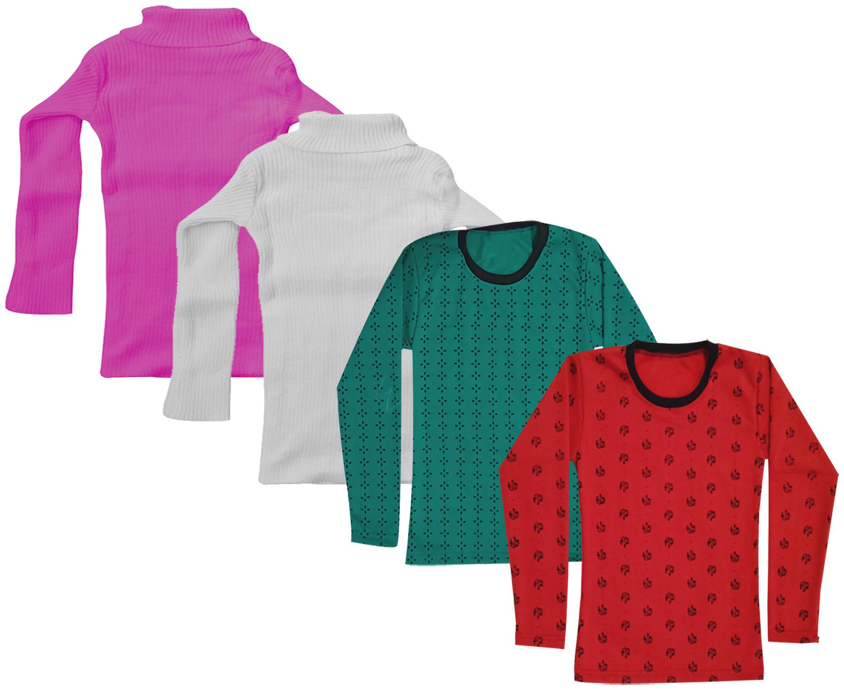 

Indiweaves Girl Wool Printed T shirt - Multi