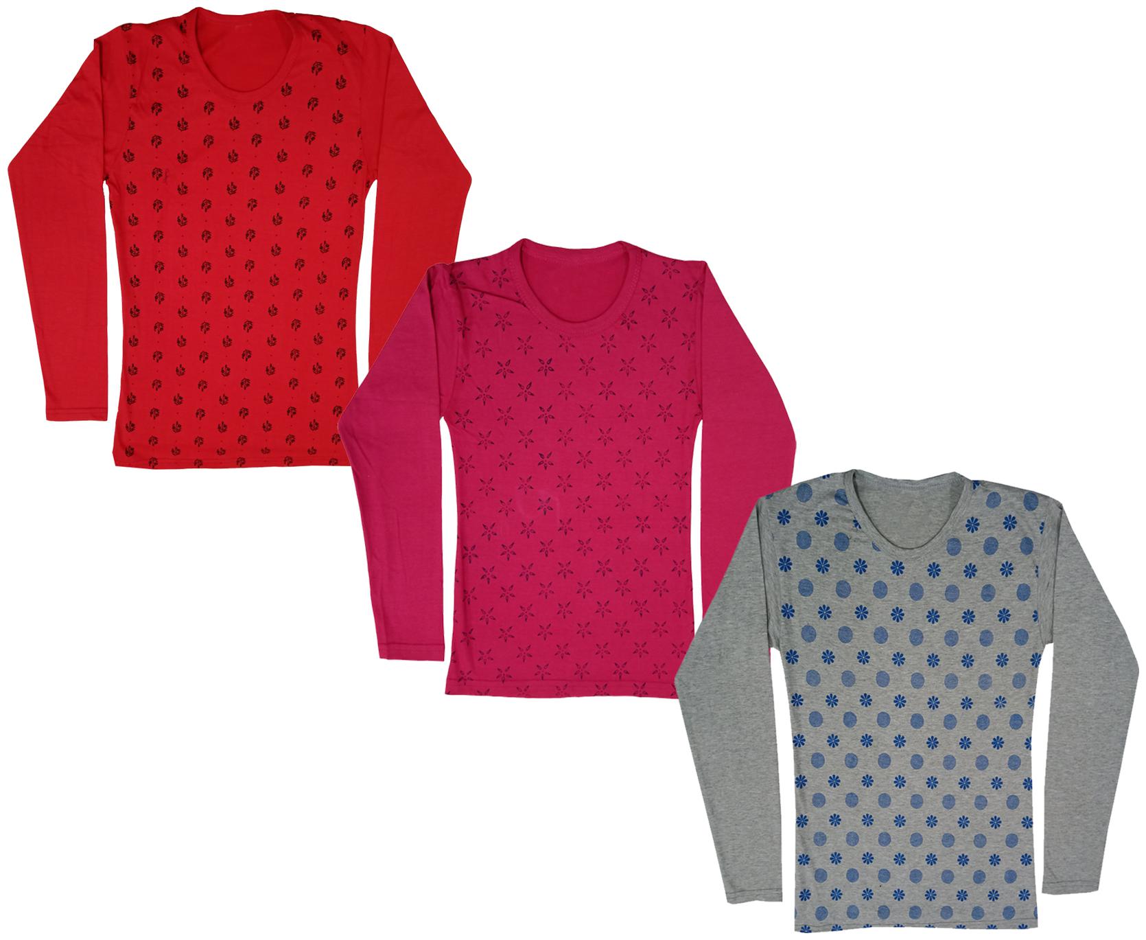 

Indiweaves Girl Cotton Printed T shirt - Multi