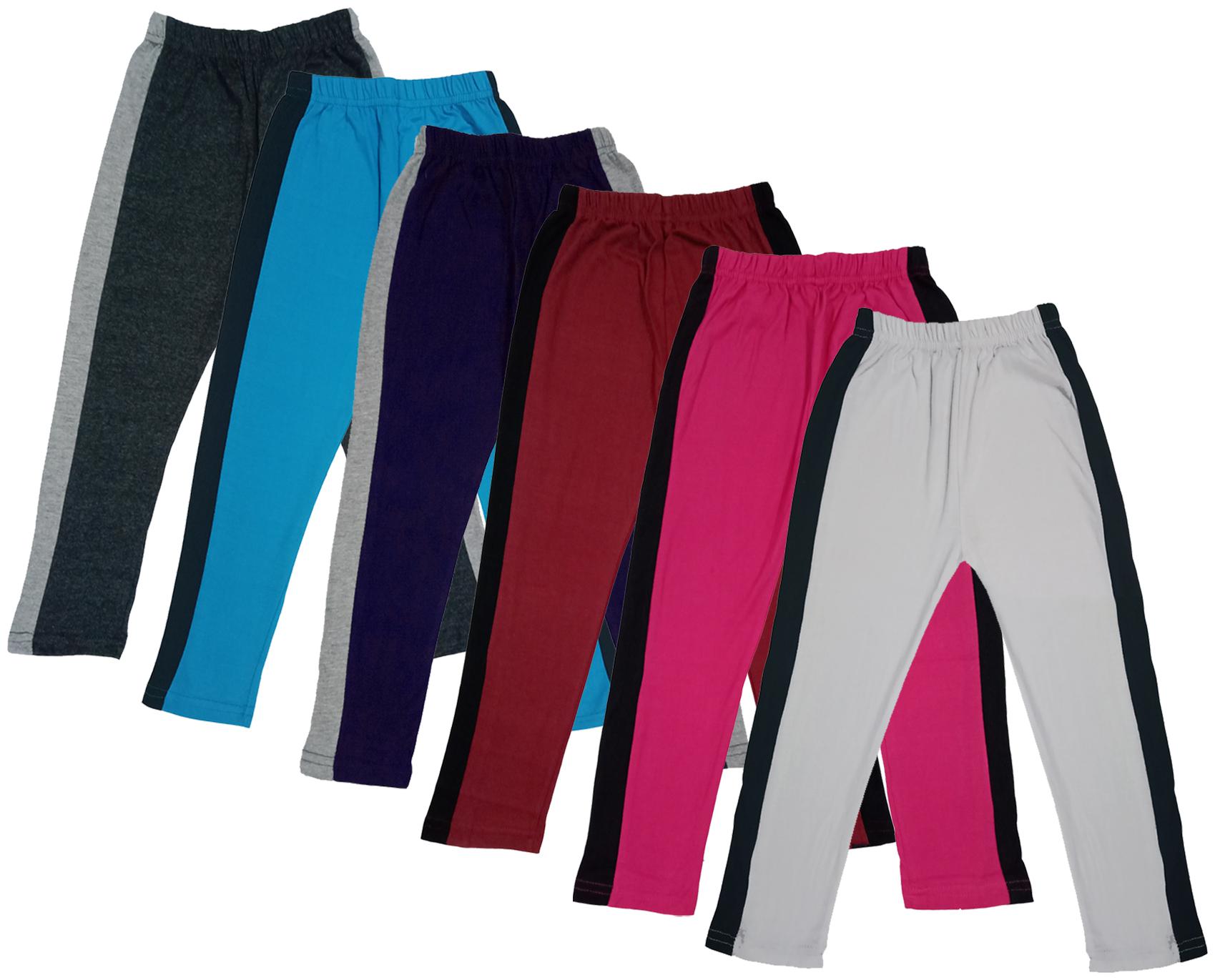

Indiweaves Girl Cotton Solid Capri - Multi