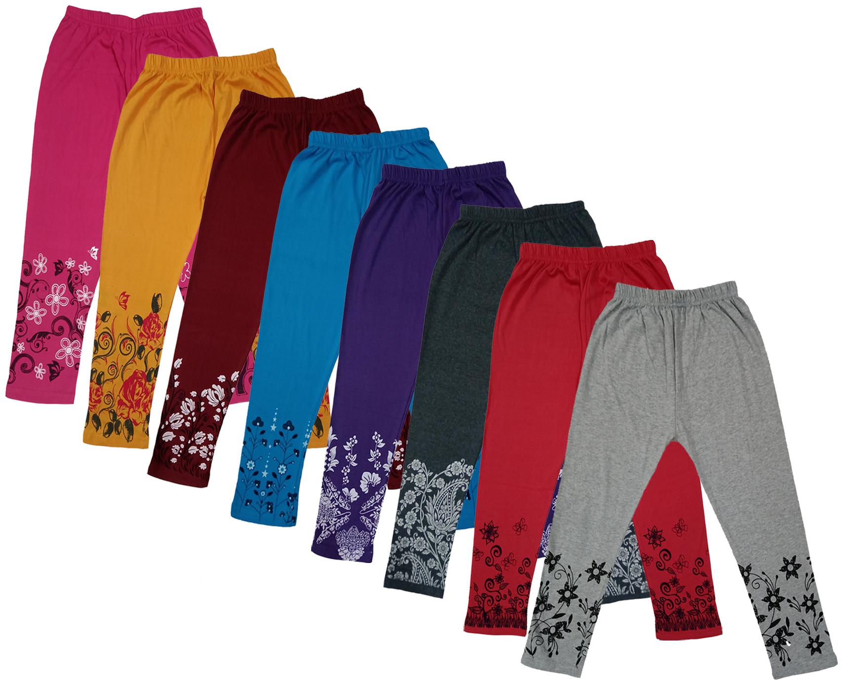 

Indiweaves Girl Cotton Printed Capri - Multi