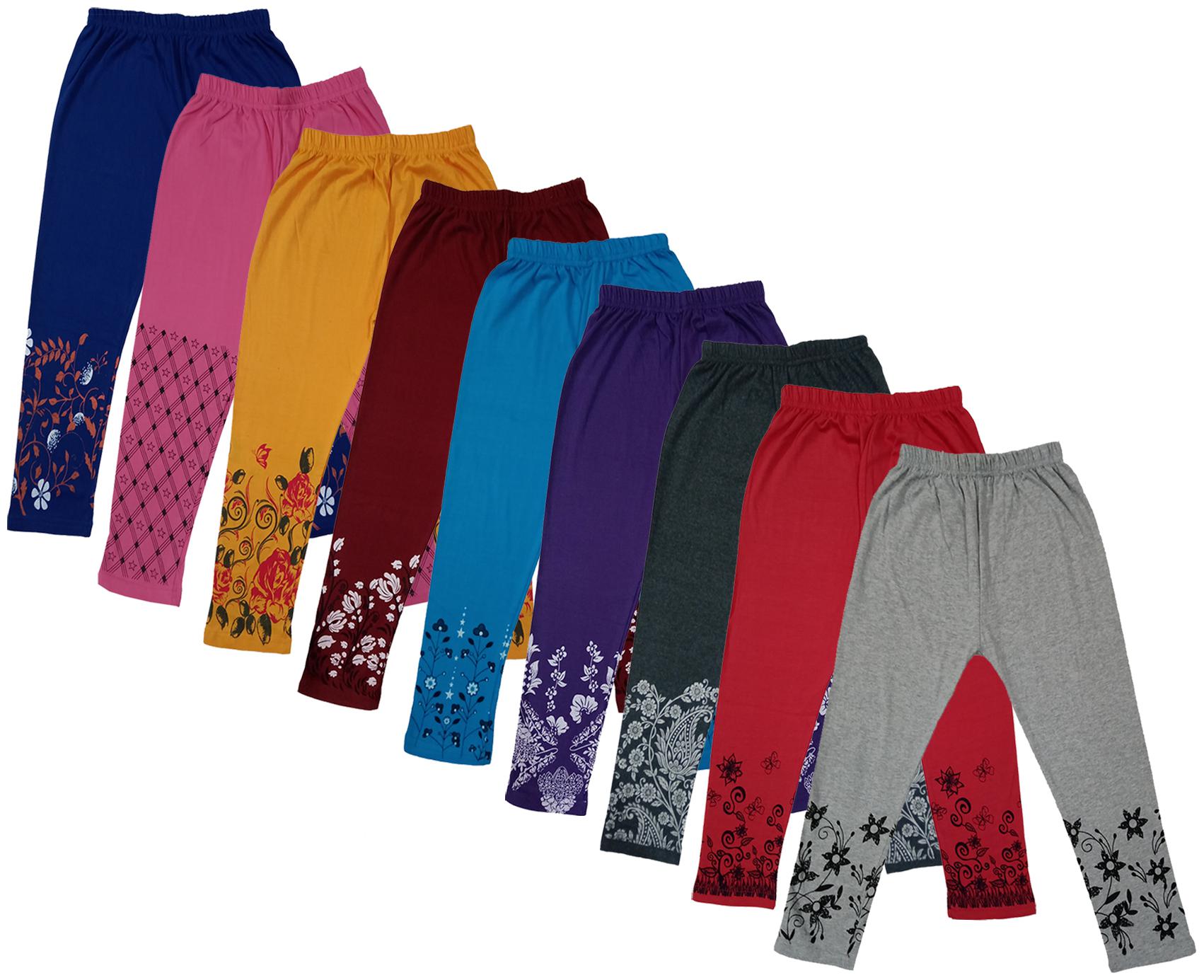 

Indiweaves Girl Cotton Printed Capri - Multi