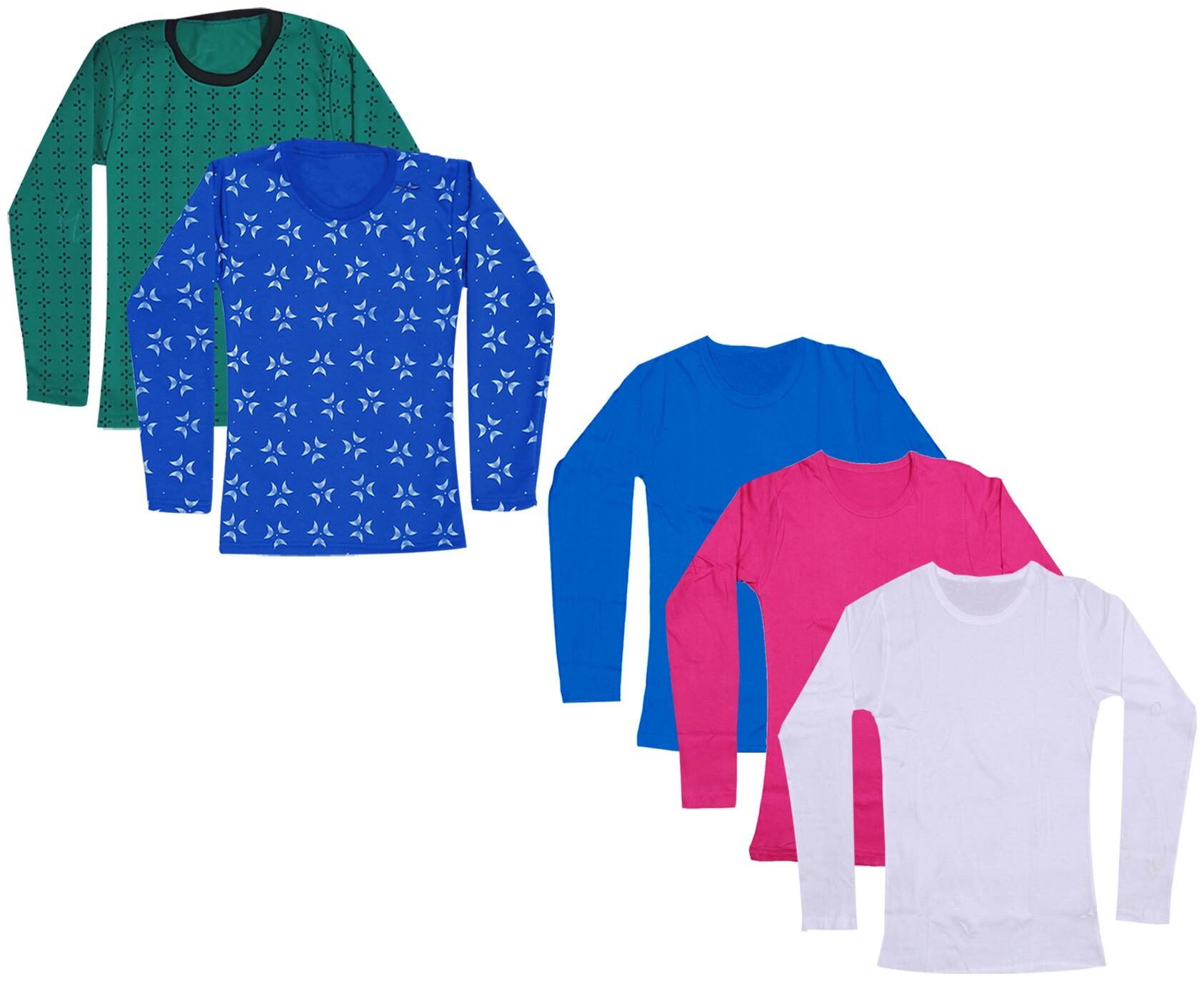 

Indiweaves Girl Cotton Printed T shirt - Multi