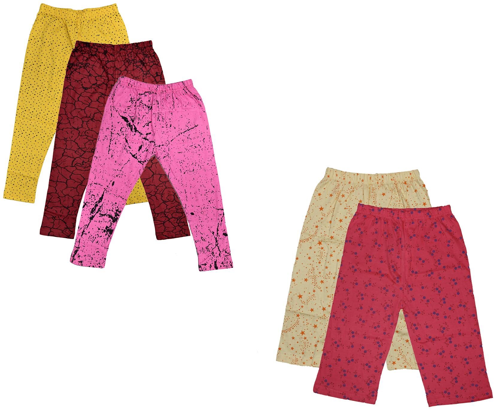

Indiweaves Girl Cotton Printed Capri - Multi