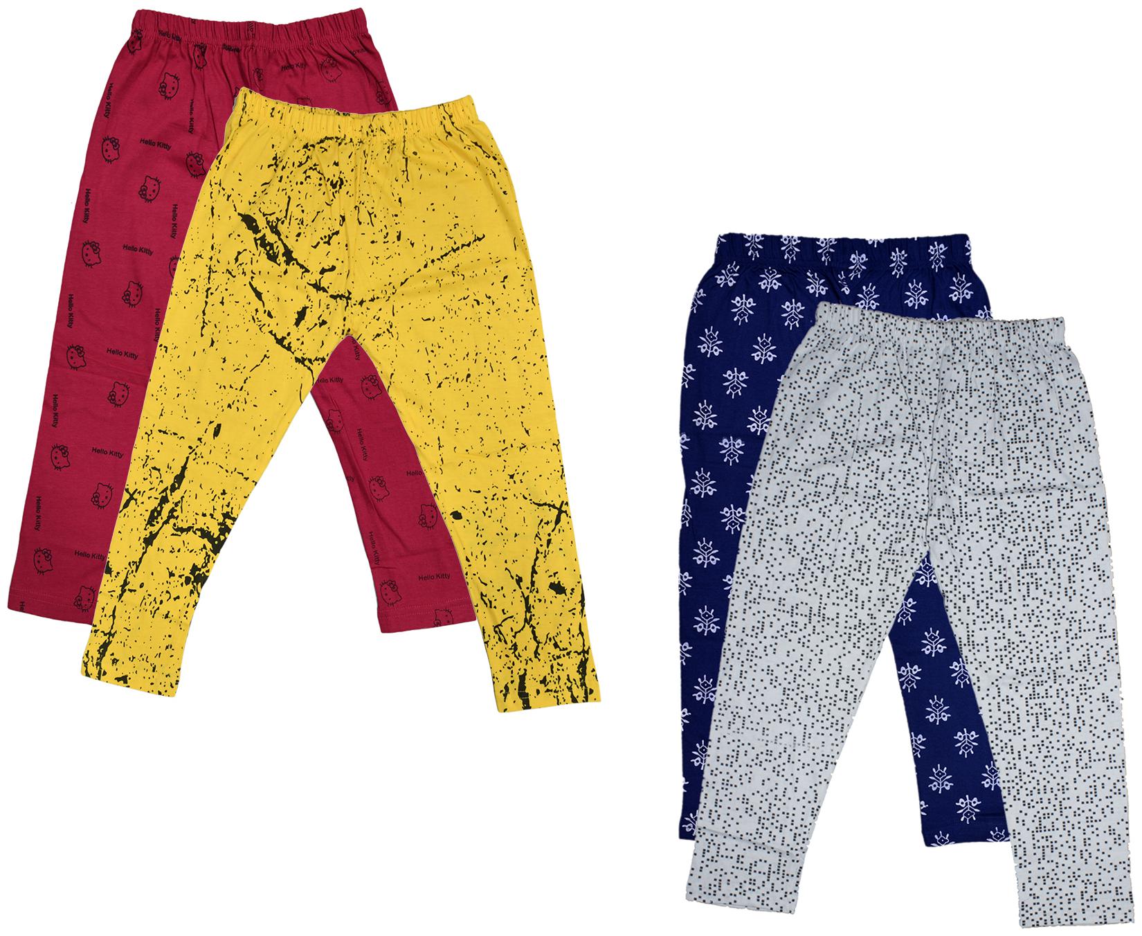 

Indiweaves Girl Cotton Printed Capri - Multi